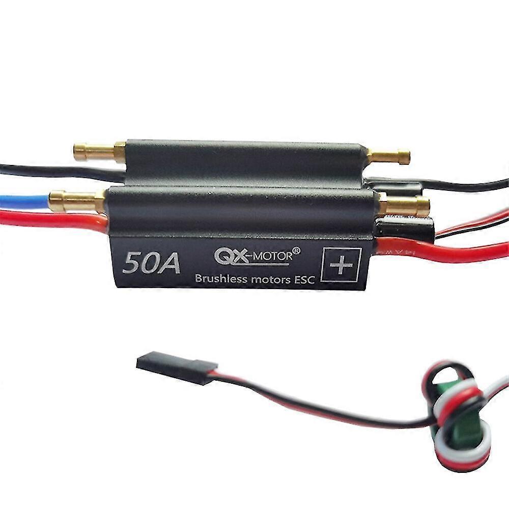 QX-Motor Underwater Brushless ESC Waterproof 2-6S Two Way 50A/70A/90A/120A w/ BEC for RC Boats Subma 2025