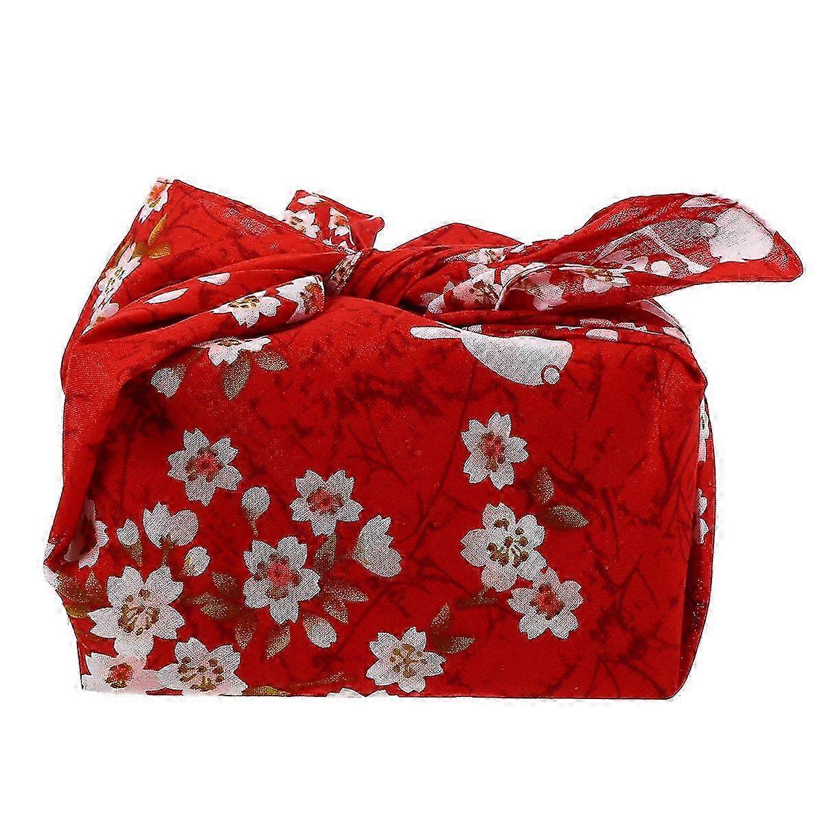 1pc Japanese Handkerchief Durable Bento Wrapping Cloth Tablecloth Placemat 2025