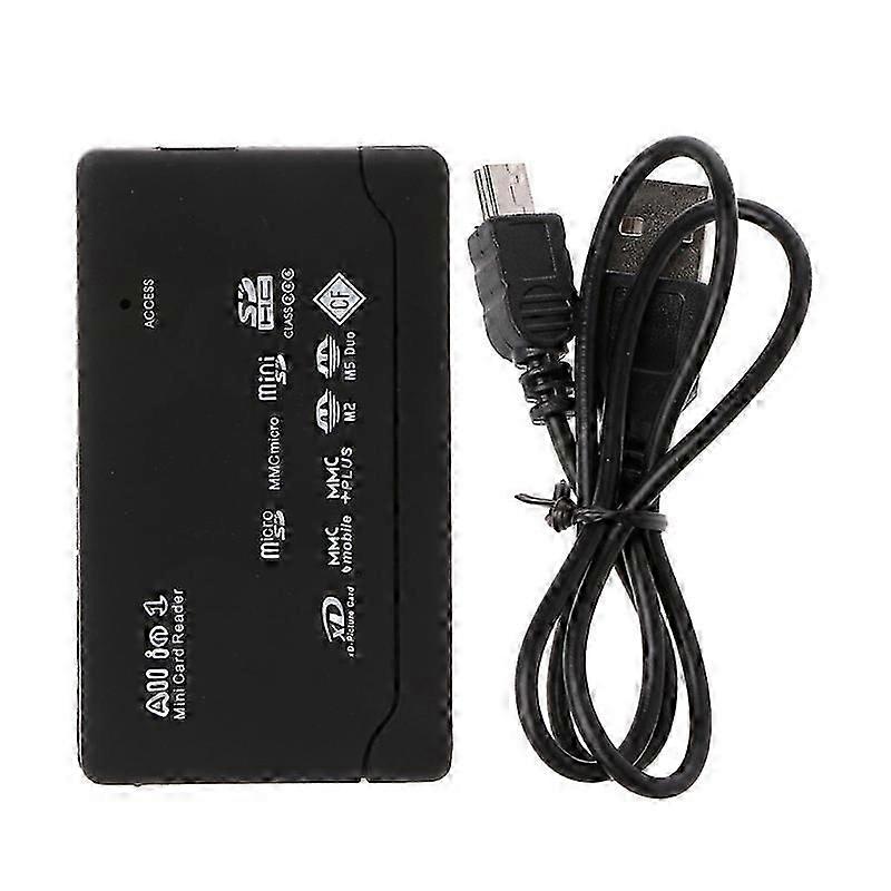All-In-One Memory Card Reader For USB External Mini Micro SD SDHC M2 MMC XD CF