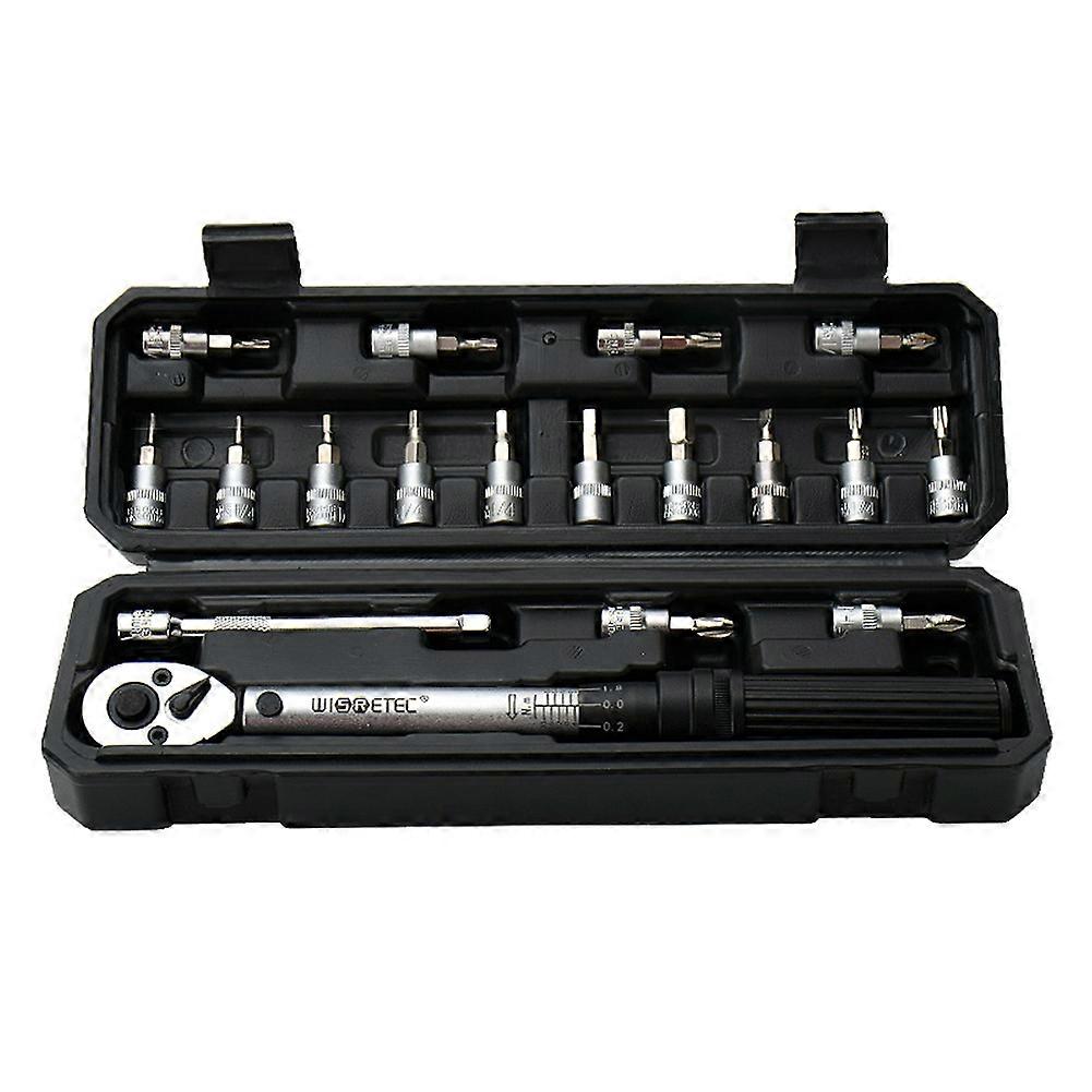 Torque wrench set dual scale, pre - settable torque