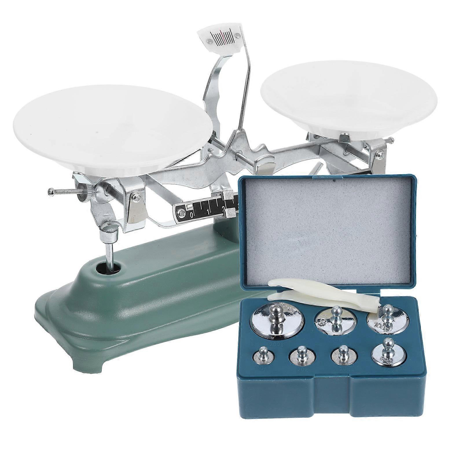 Balance Scales Accurate Weight Scale Portable Balance Scale For Laboratory Teaching Experimentation Aluminum Alloy 1Set