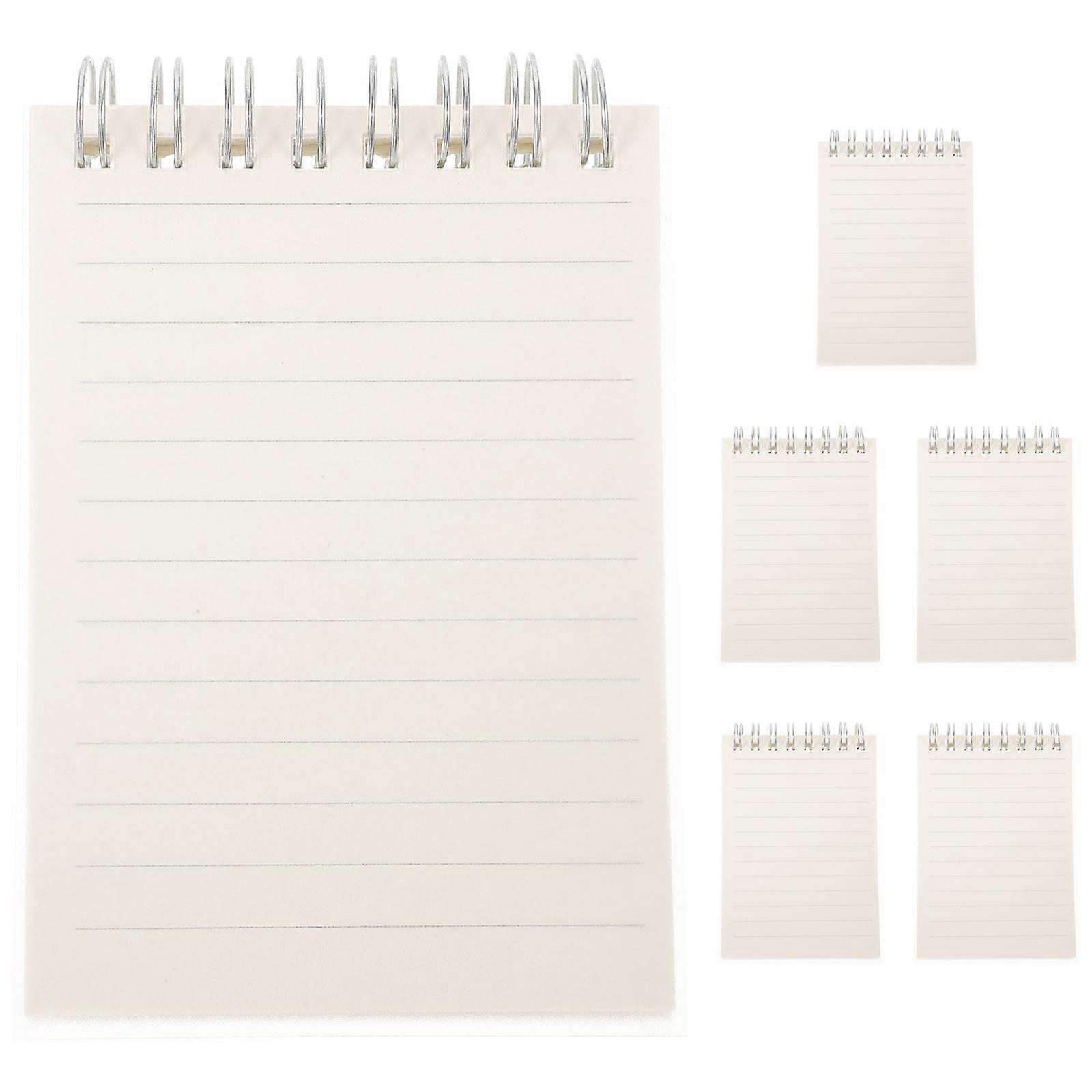 Office Spiral Notebook Plan Recording Students And Office Workers 6Pcs
