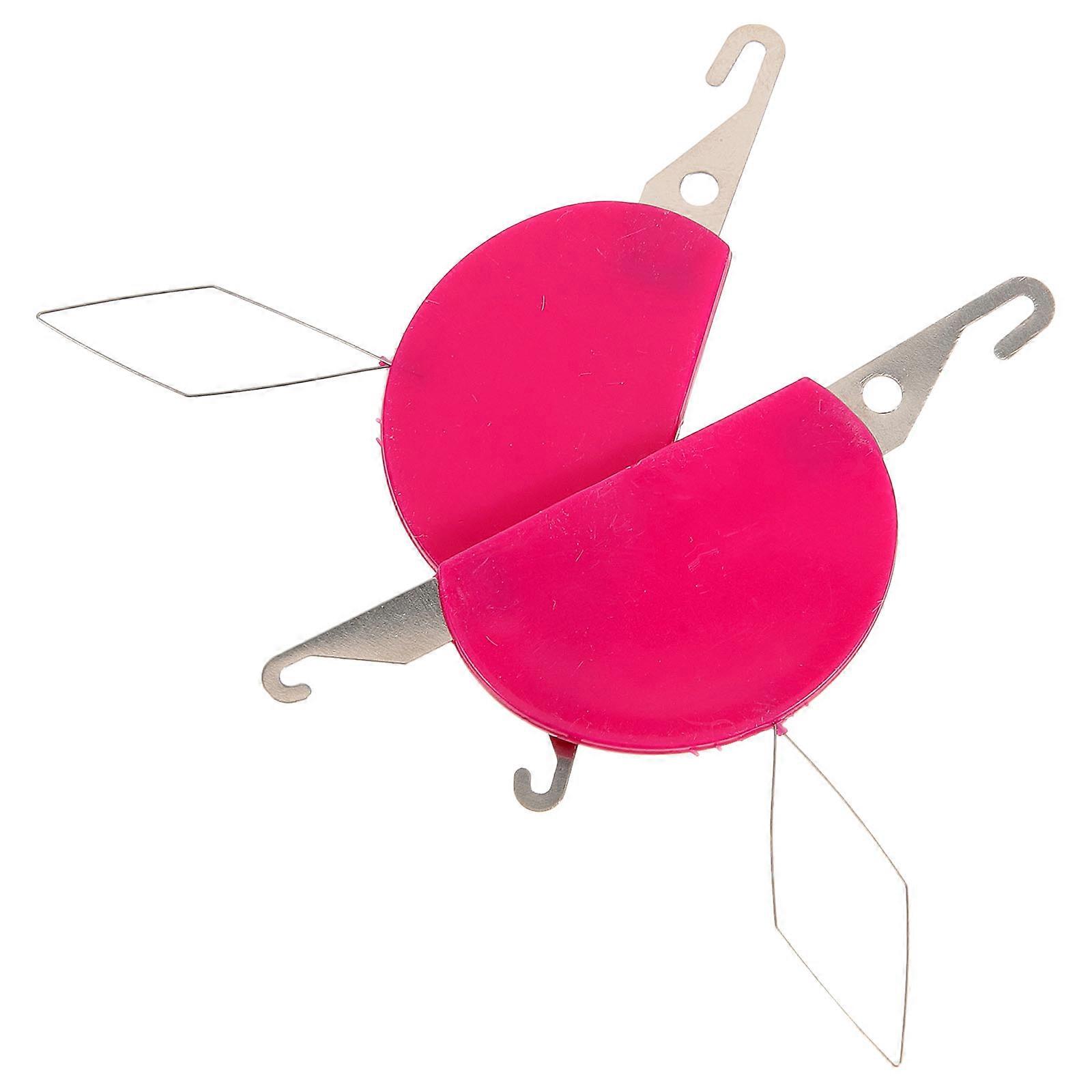 Easy Threading Sewing Needles 2Pcs Plastic Hand Machine Sewing Tool For Crafts