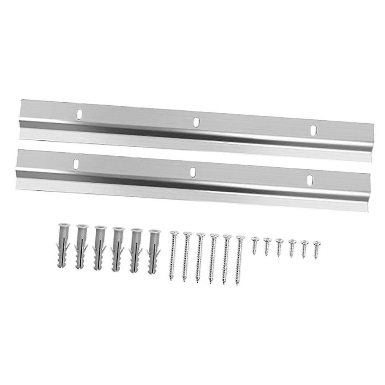 1 Set of French Cleats for Hanging, Type Z, Robust French Cleat Hanger, Robust Wall Mount for Headboards, Mirror Hanger for the Wall, Robust Z Clips