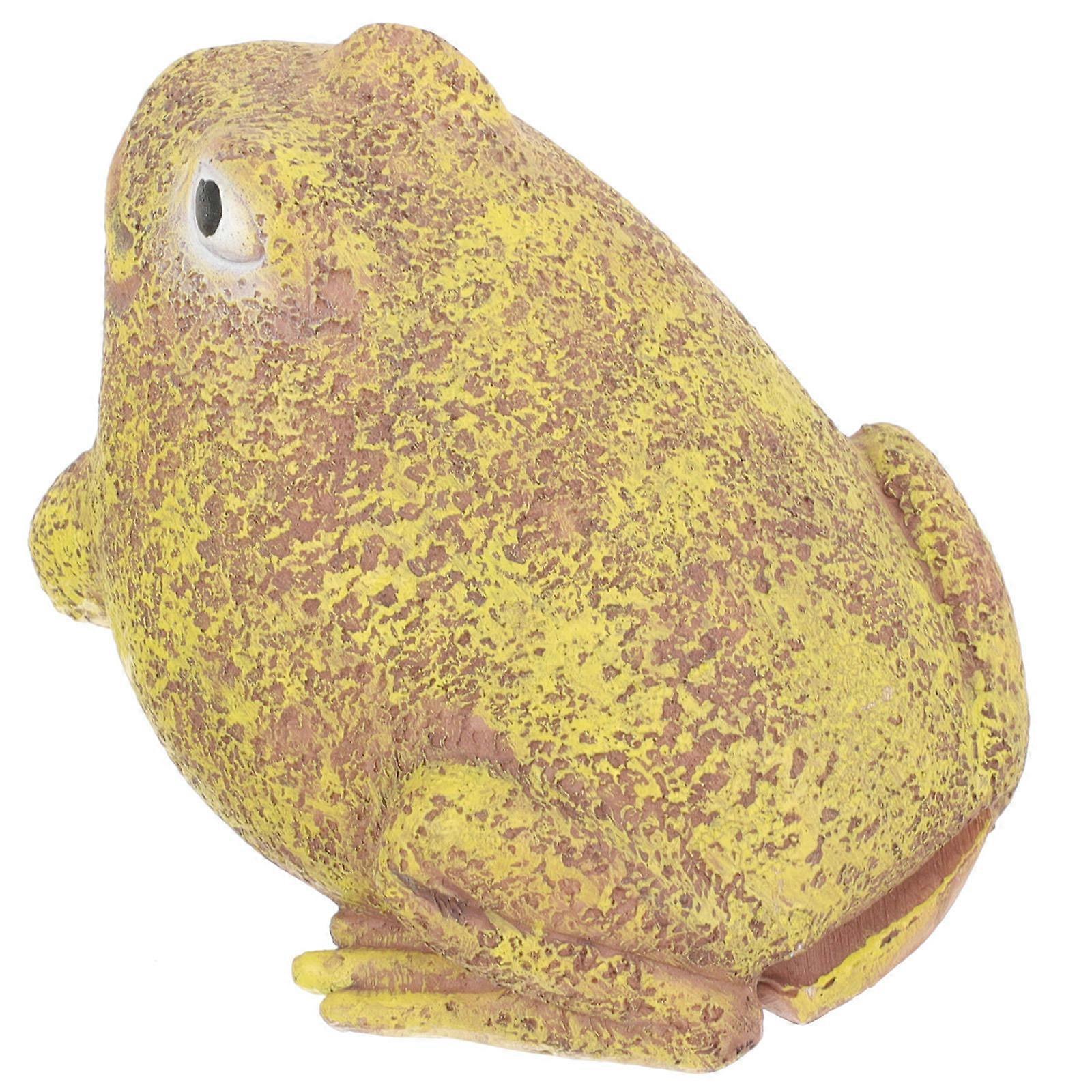 Garden Frog Key Hider – Realistic Design, Durable & Weatherproof Key Storage Box for Outdoor Use