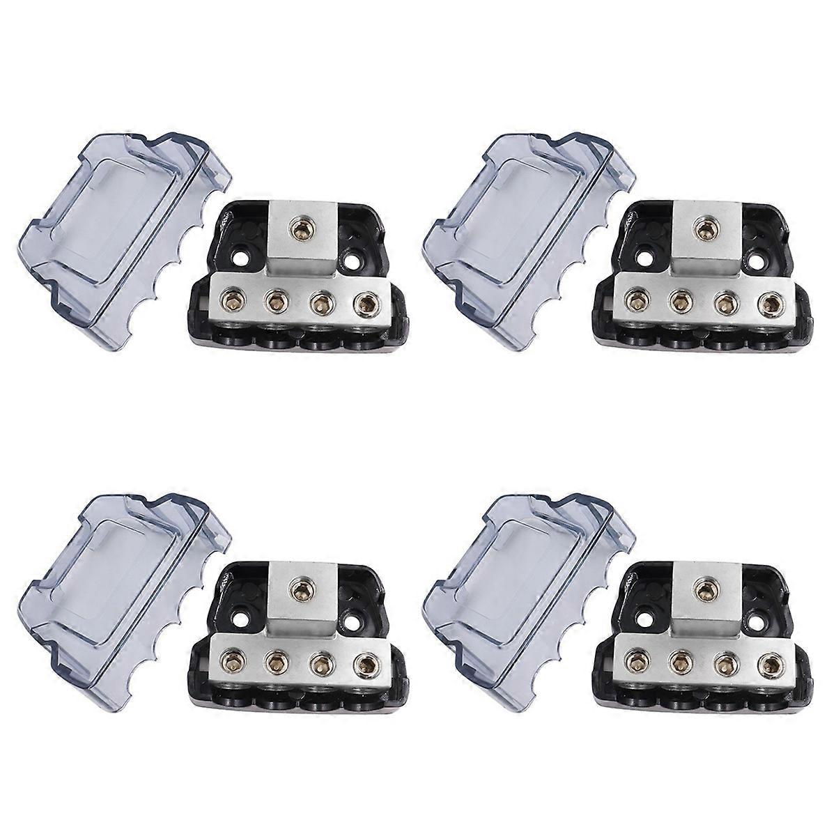 1x0/2/4 Gauge in /8 Gauge Out Ground Distributor Block for Car