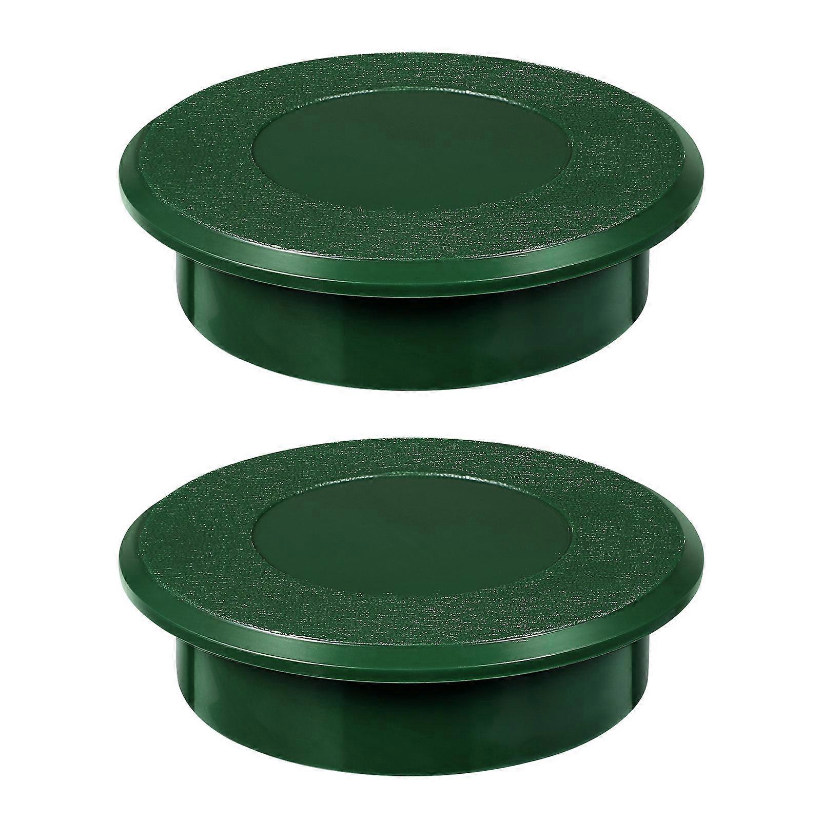 Golfs Hole Cup Putting Hole Practical Simple 2Pcs 12x6cm Plastic
