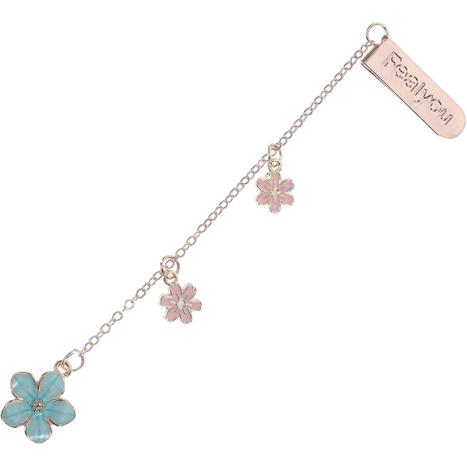 Pendant Reading Bookmark Metal Creative Stationery present For Book Lovers 14.5X0.7X0.2CM Page Marker 1Pcs