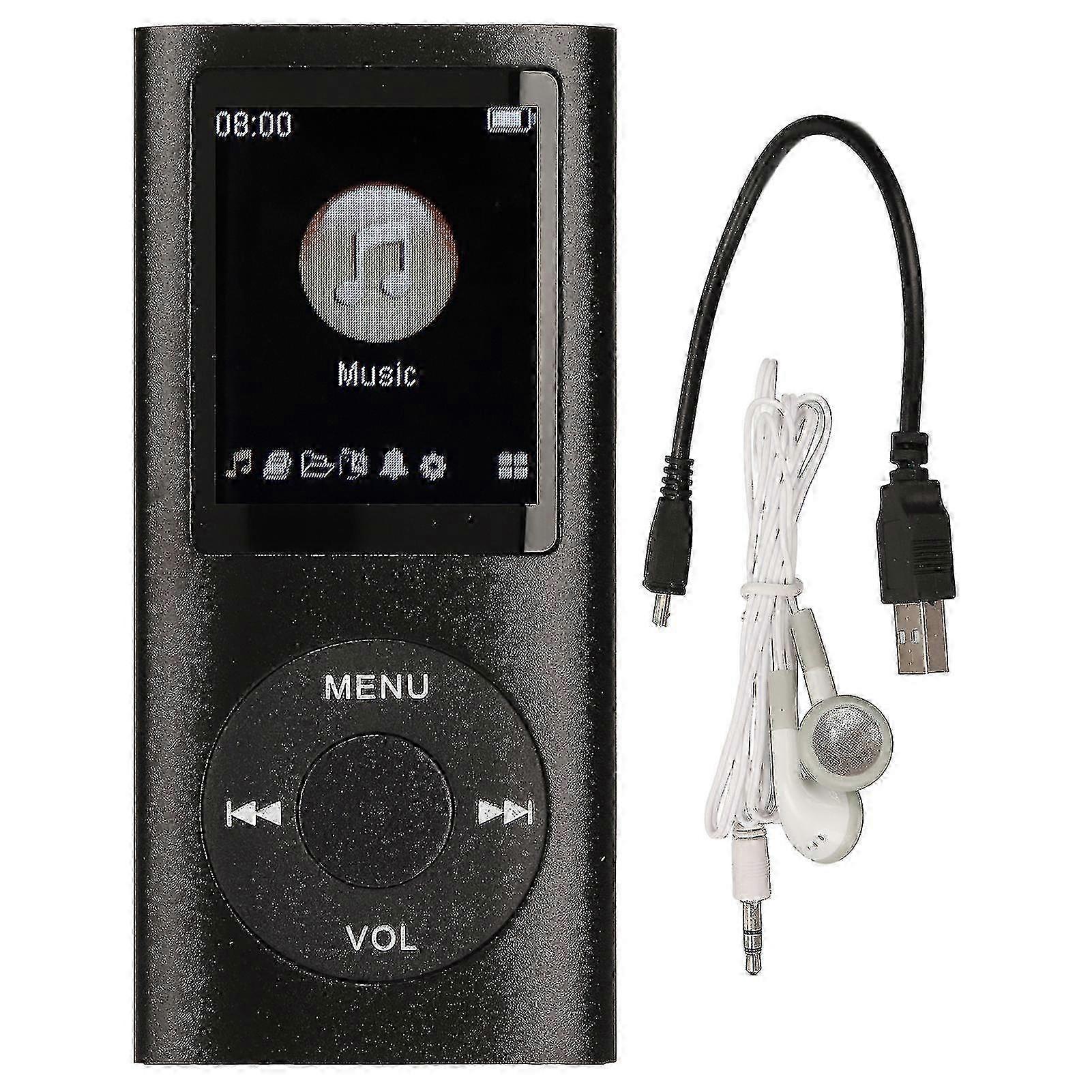 Slim design music player with lossless sound and LCD display