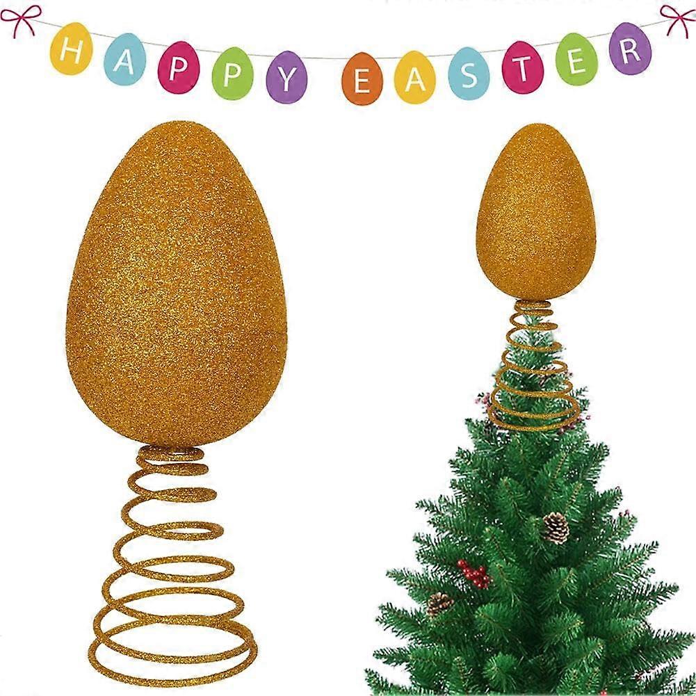 OstereierBaumspitze, glänzendes GlitzerEiOrnament fr Bäume, Easter tree topper