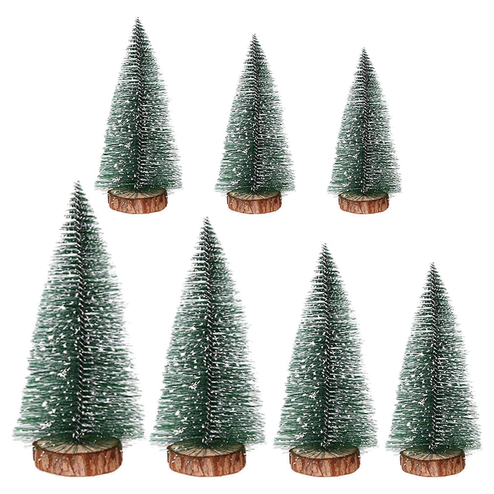 Artificial snow simulation frost pine Christmas decorations add vacation with delicate ornaments Without lights Ref: 5855