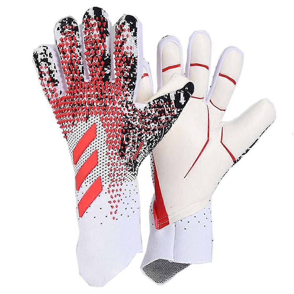 Non-Slip Football Goalkeeper Gloves for Adults and Teens, Breathable with Wrist and Finger Protection, Size Options Available
