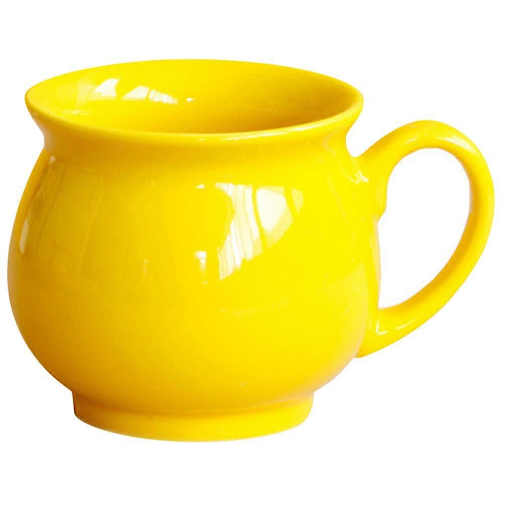 Ceramic Cups Elegant Coffee Mugs General Users 4.5X3.4X3.1in 1Pcs