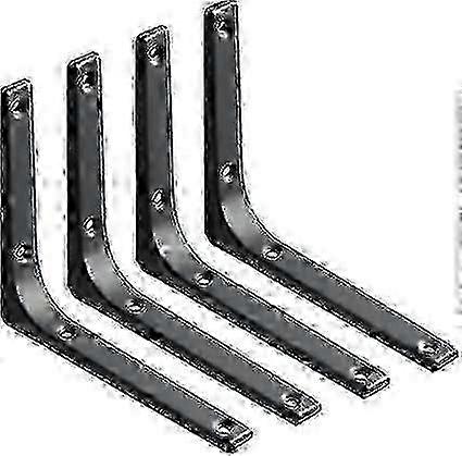 不锈钢搁板支架，重型 L 型支架，壁挂式搁板支架，搁板角支架，2 件套