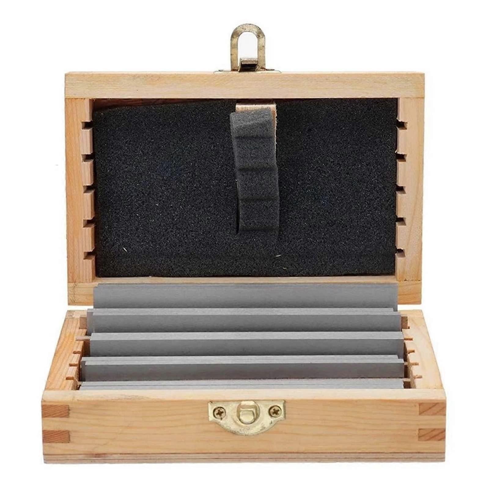 Gauge Block Set 12 Pcs 6 Pairs Parallel Pad Gauge Block Alloy Steel 120mm X 1035mm For Vice Milling Machine Lathe
