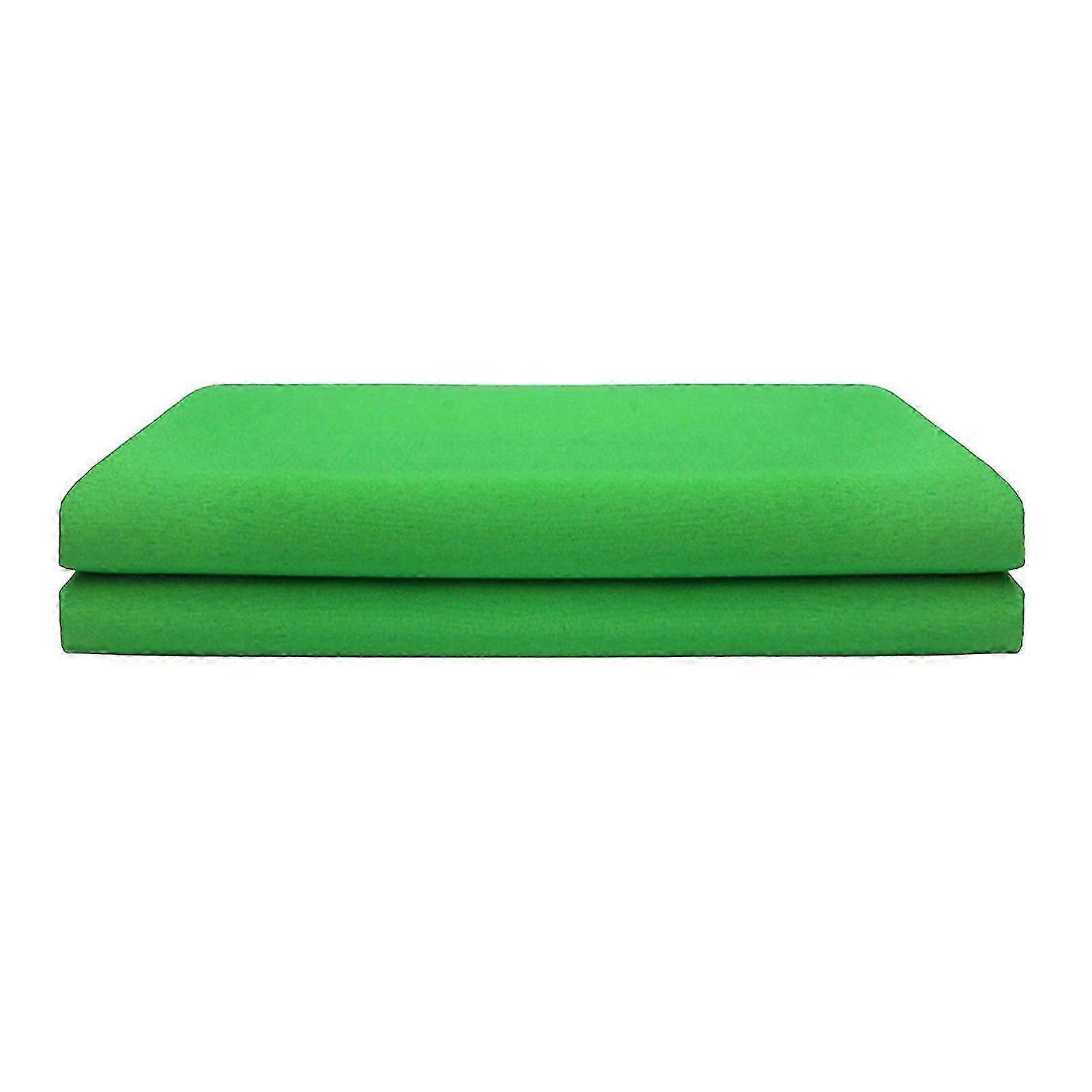 Green Screen Backdrop Soft Opaque Double Thickness Non-fading Washable Short Video Props Vertical Photo Background Screen Cloth Sci-Fi Effects