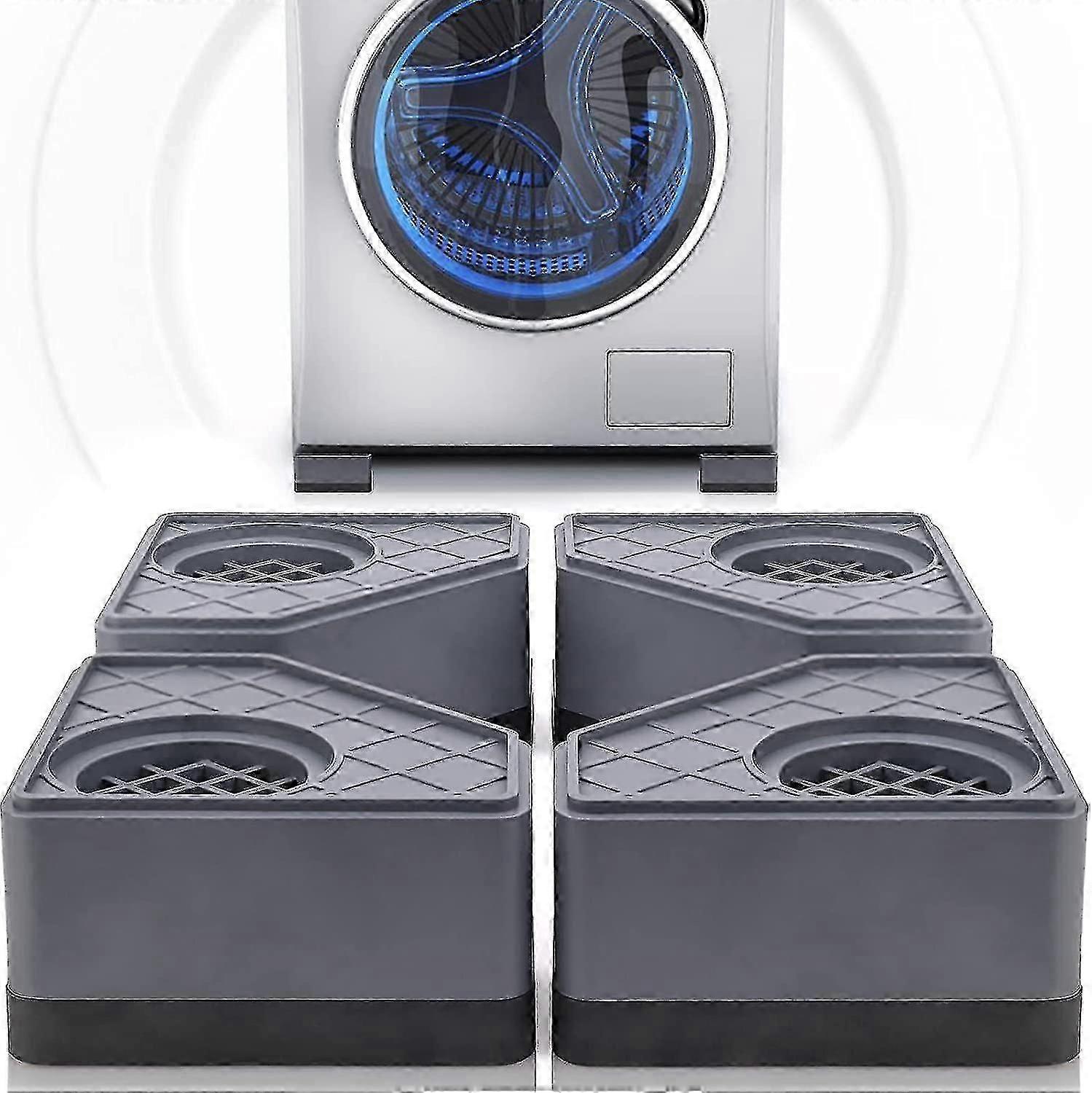 4pcs Washing Machine Foot Pad, Shock Pad, Non-slip Fixed Anti-deviation