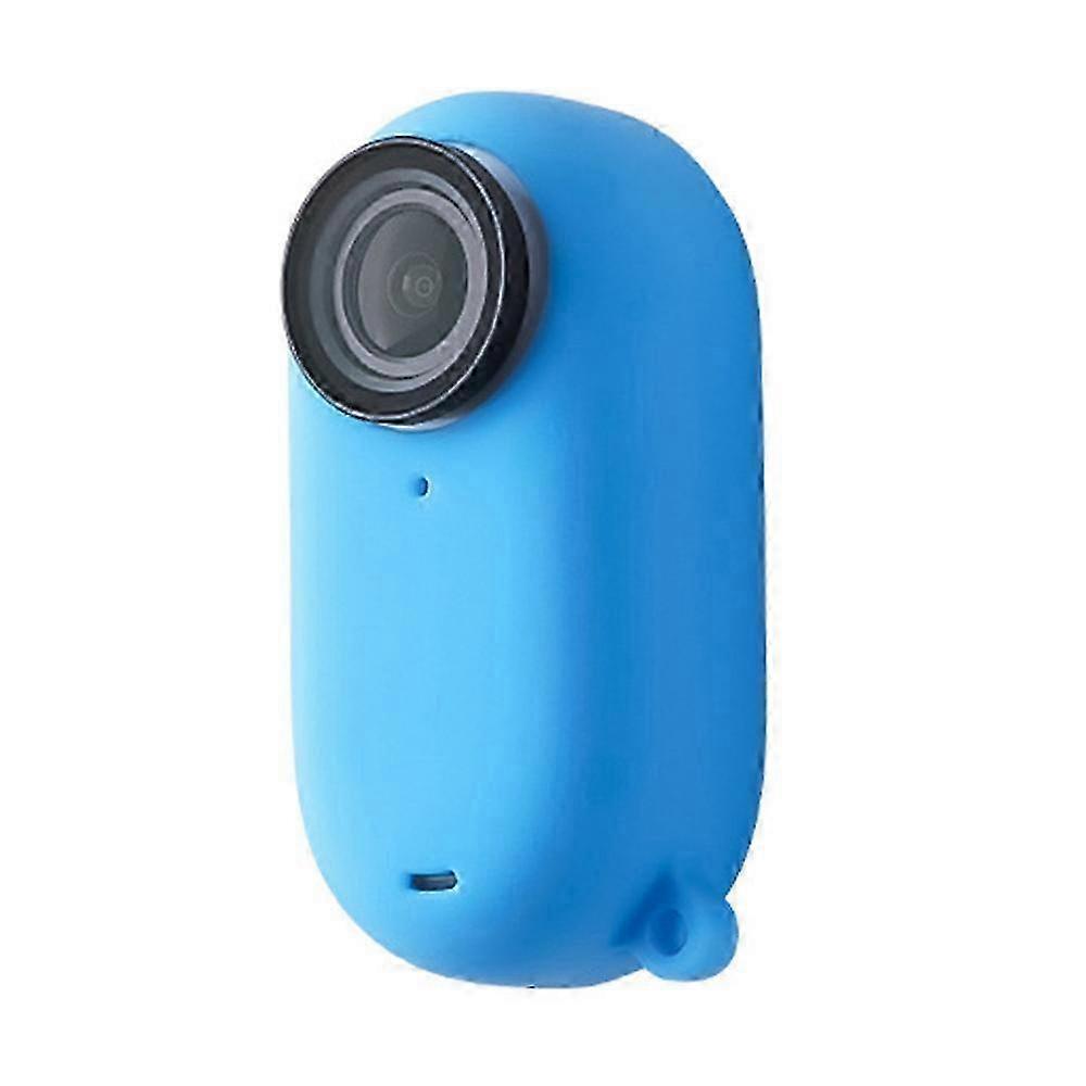 Silicone Case Sleeve for Compatible Brand Thumb Camera Protective Cover with Lens Cap