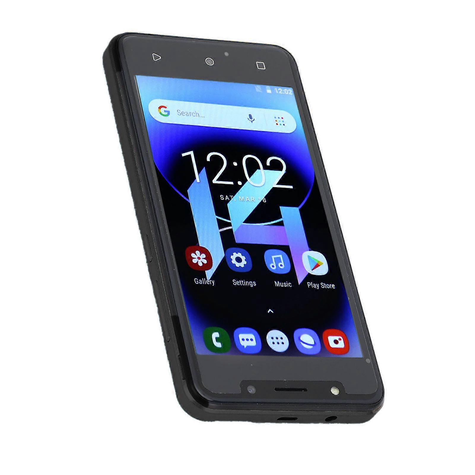 לא נעול סמארטפון 3G 5.0 אינץ HD מסך זיהוי פנים 4GB RAM 32GB ROM כרטיס כפול כפול המתנה טלפון נייד עבור אנדרואיד 10 שחור