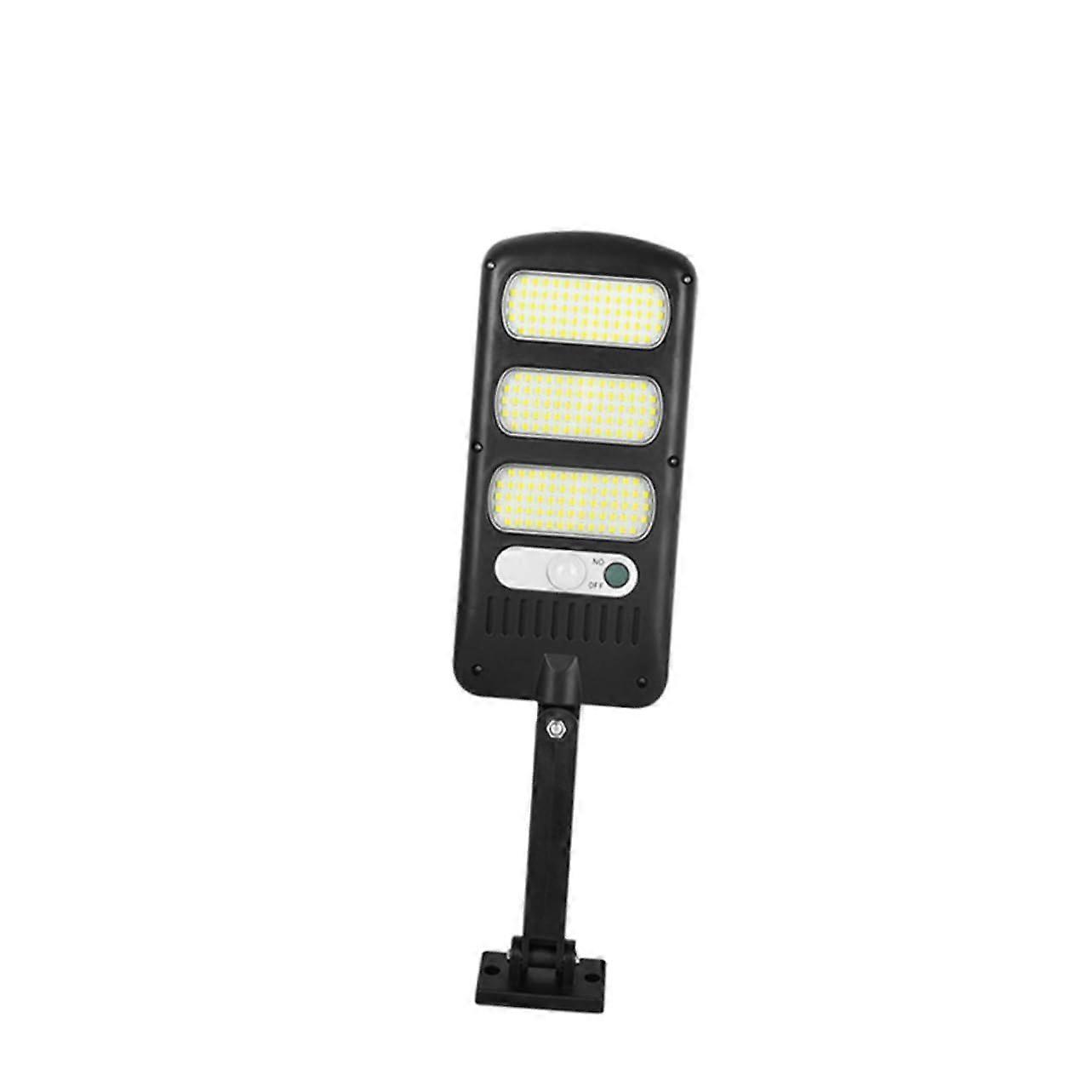 Street Lights with Solar LED Sensor - Black Outdoor Wall Lights with Motion Sensor for Garden and Street Use
