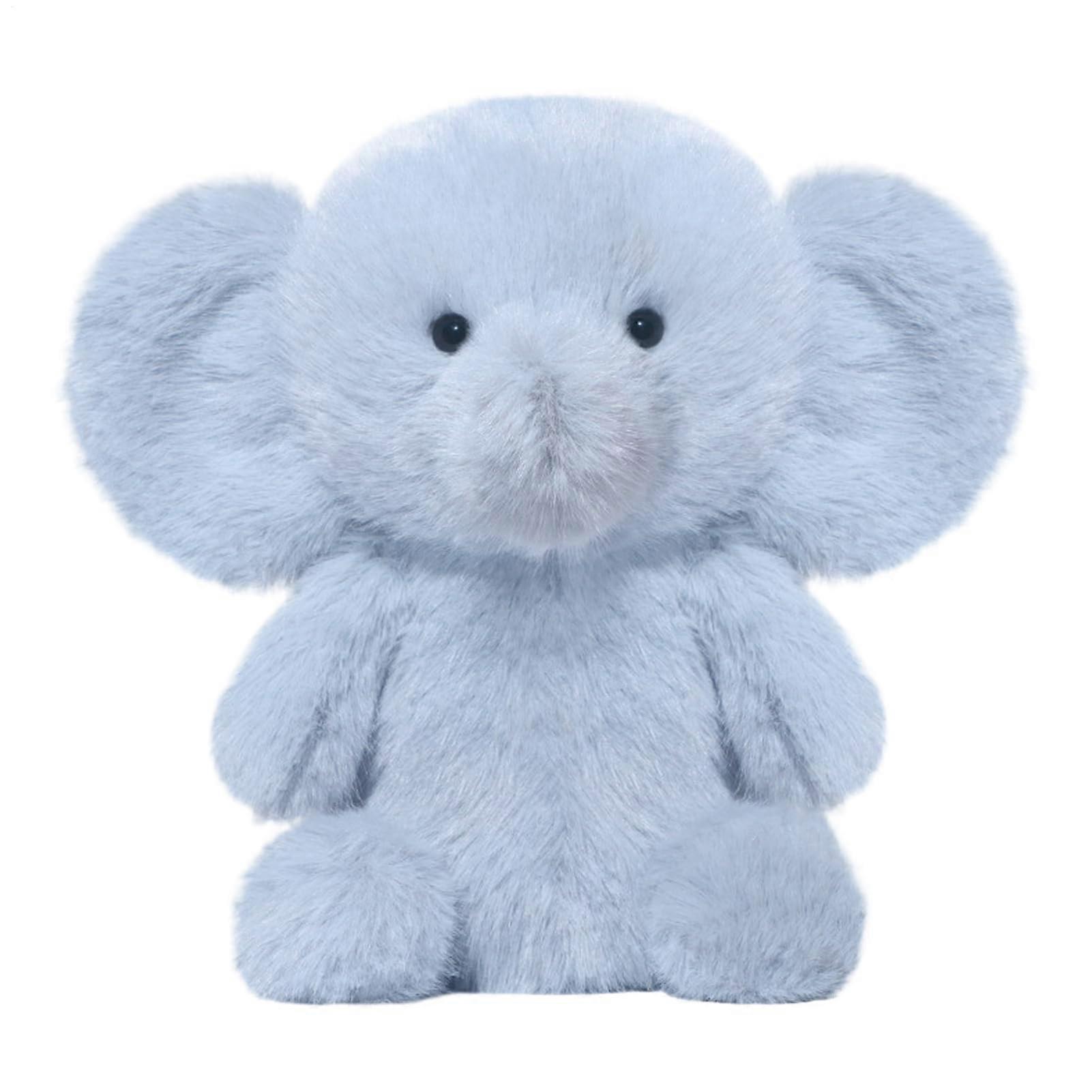Elephant Plush Toy | Interactive Soft Stuffed Animal | Hypoallergenic Cuddle Doll for Home Decor Sofa Table