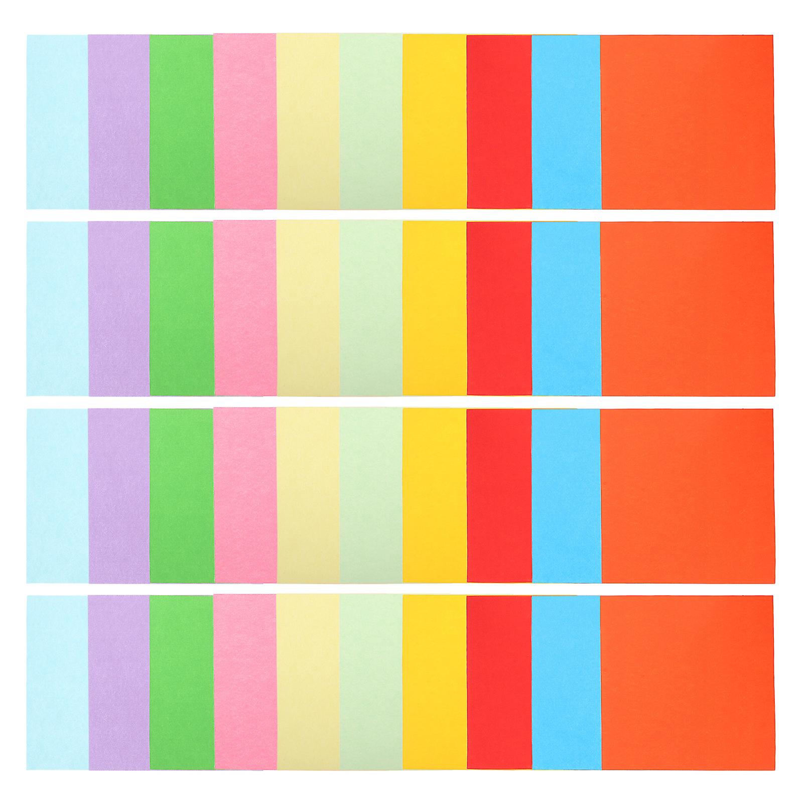 100pcs Vibrant Colored Craft Paper for DIY Projects – Durable & Versatile for Creative Activities and Artistic Expression