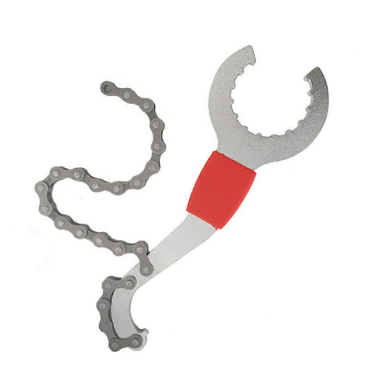 Bicycle Repair Tool Set with Chain Remover, Crank Puller, and Holder for Mountain and Road Bikes Maintenance