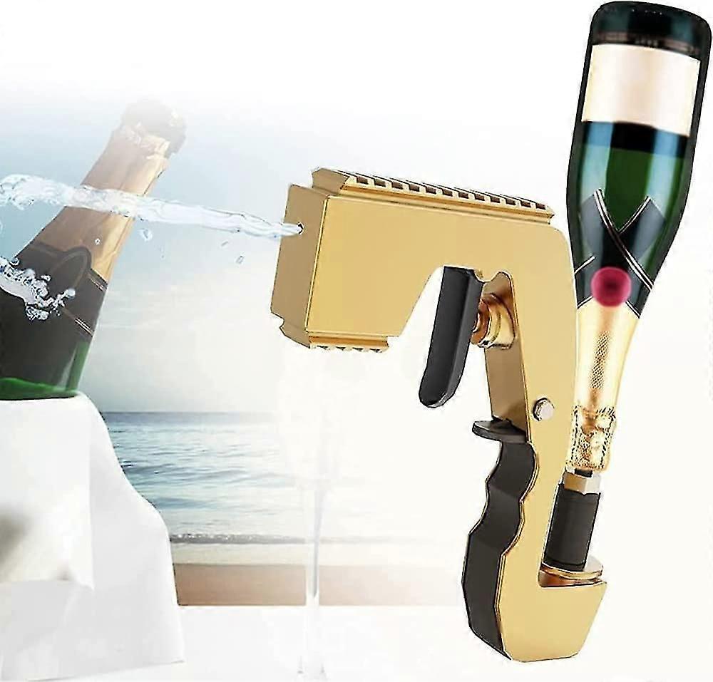مسدس بخاخ الشمبانيا ، بخاخ البيرة ، مفتاح مسدس الشمبانيا للاحتفالات - جيد