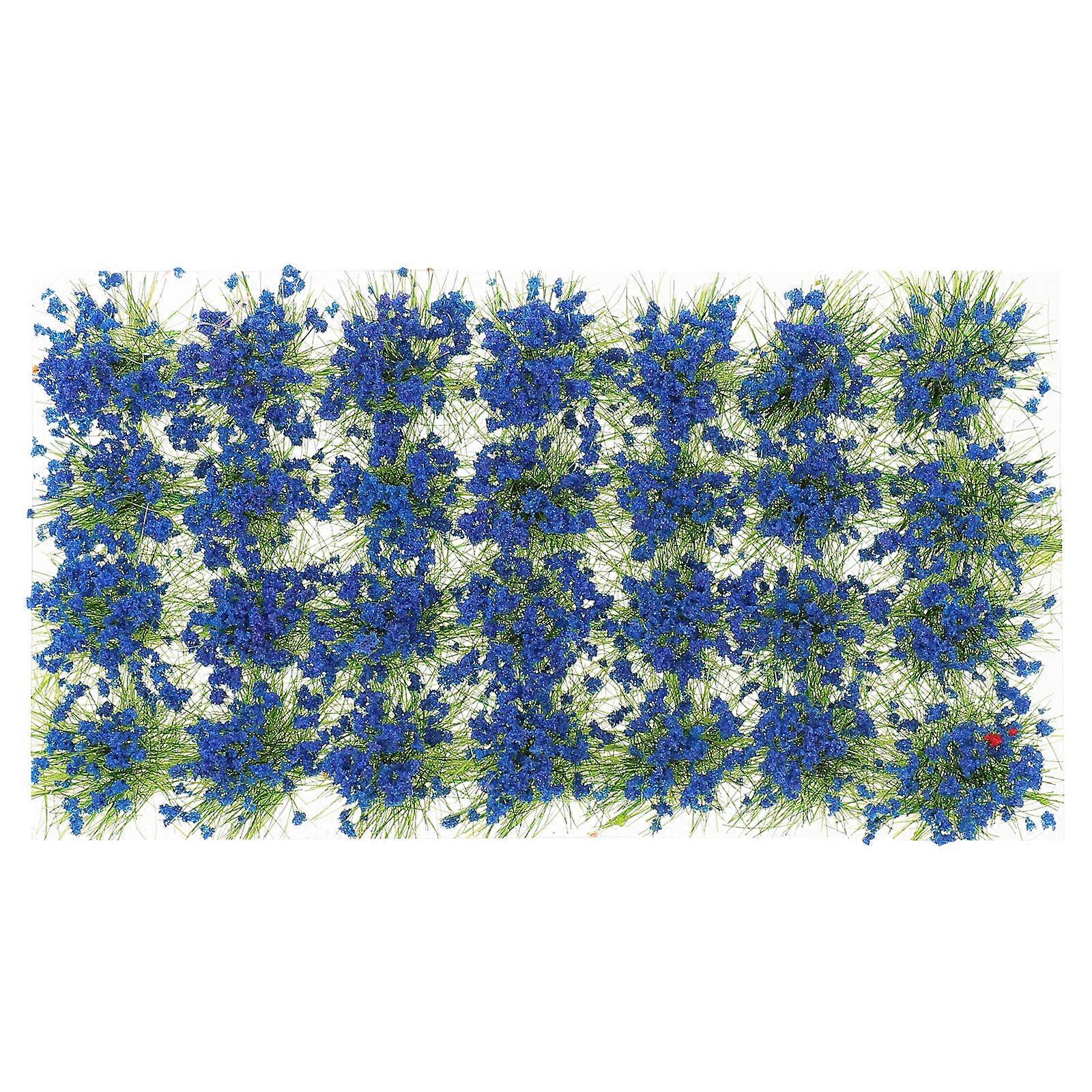 Artificial Flower Tuft Blue Resin for Decor Featuring Simulation Flower Cluster and Versatile Use