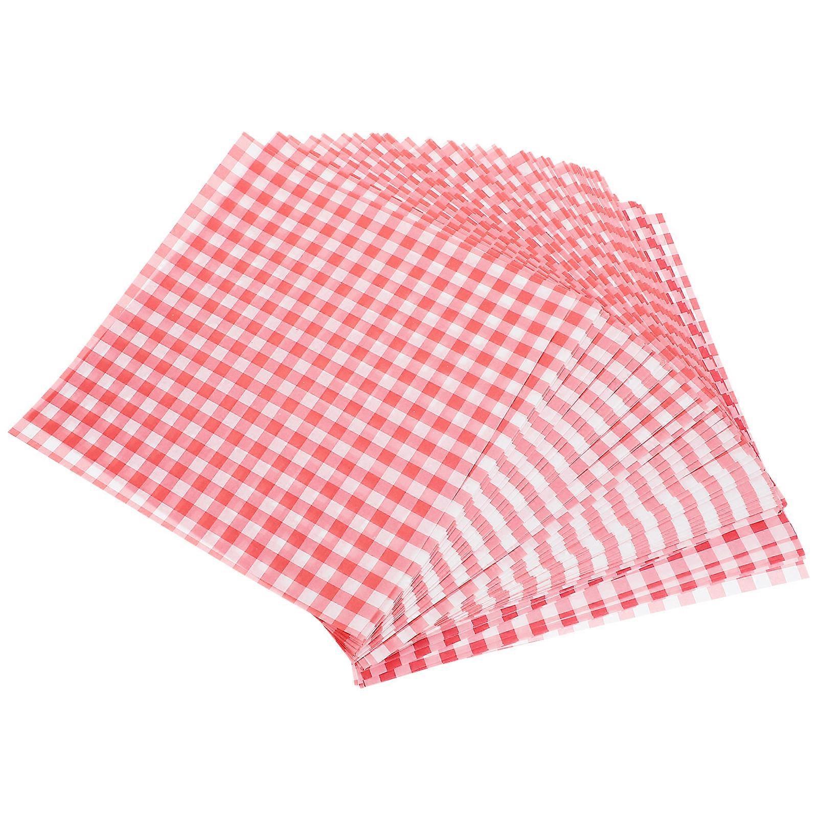 Greaseproof Baking Paper 100 Sheets Food Wrapping for Sandwiches, Cakes, Snacks Ideal for Cafes, Bakeries, and Home Use