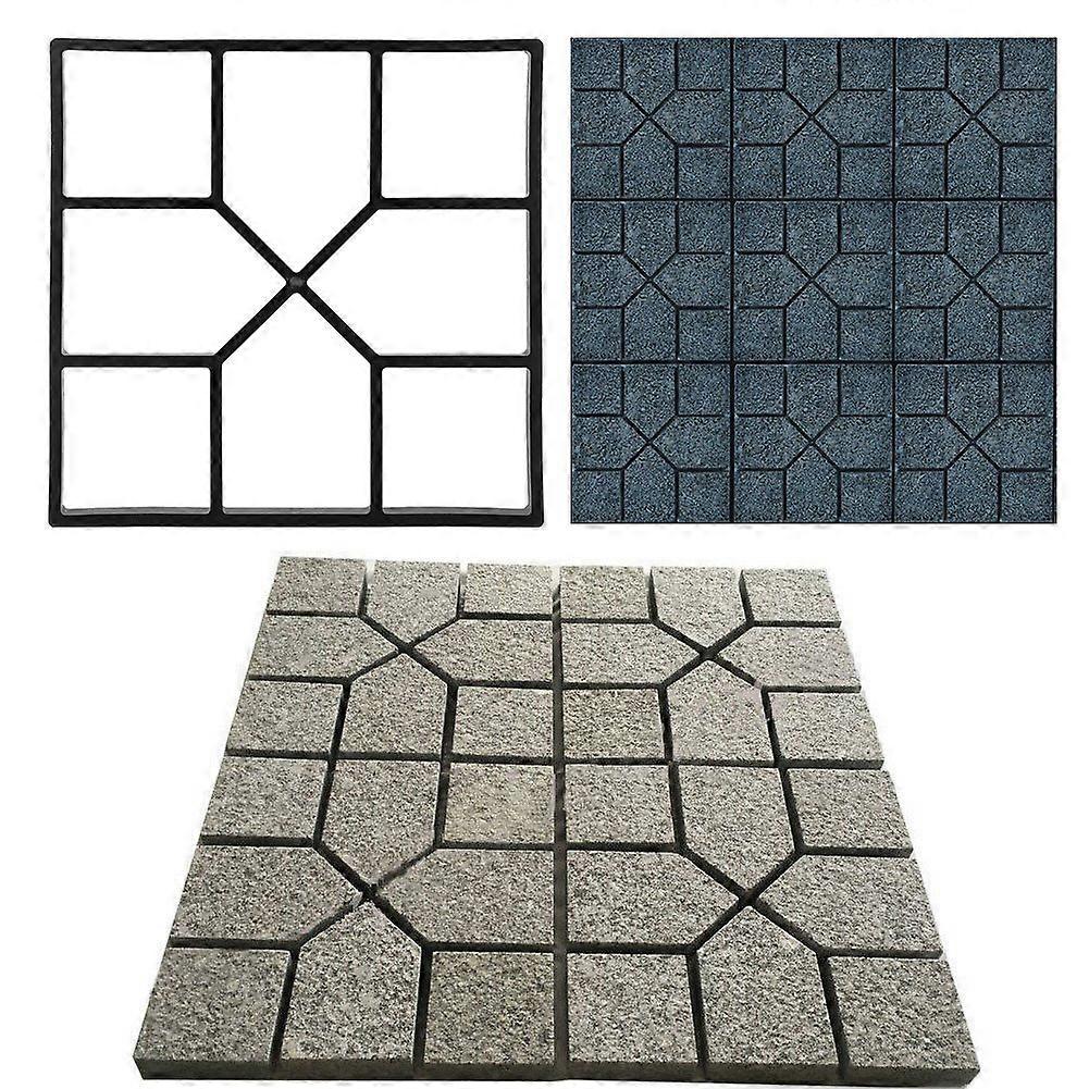 Concrete Mould, Plaster Casting Moulds for DIY Casting, Paving Slabs, 40 x 40 cm