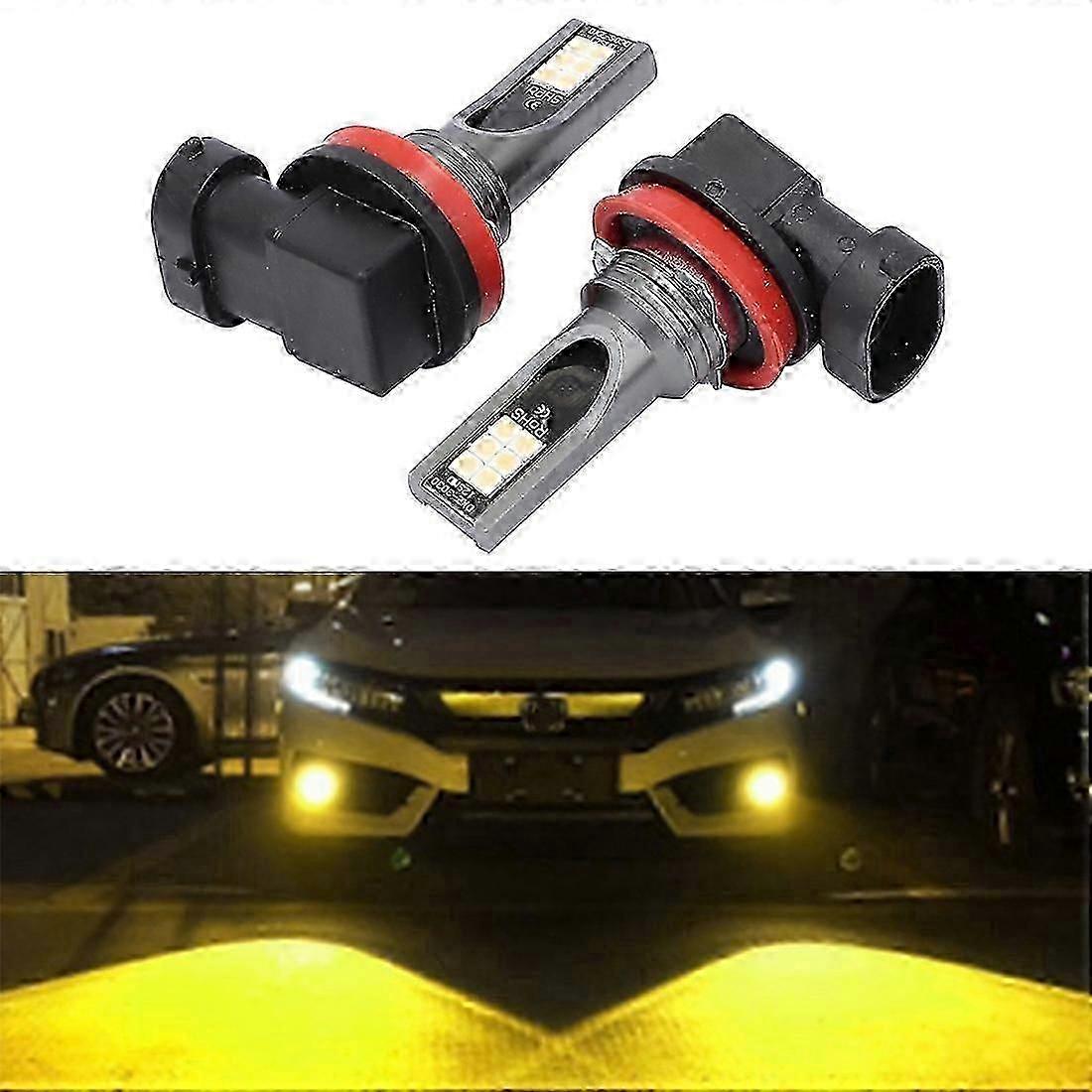 2 PCS H11 / H8 DC12V-24V / 12W Car LED Fog Light