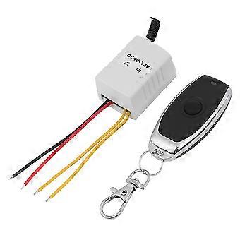 DC 4V 5V 6V 7.4V 9V 12V Wireless Relay Remote Control One Key Switch Receiver   Transmitter