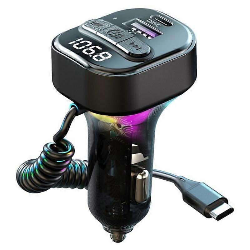 Car FM Transmitter Bluetooth Receiver MP3 Player C52