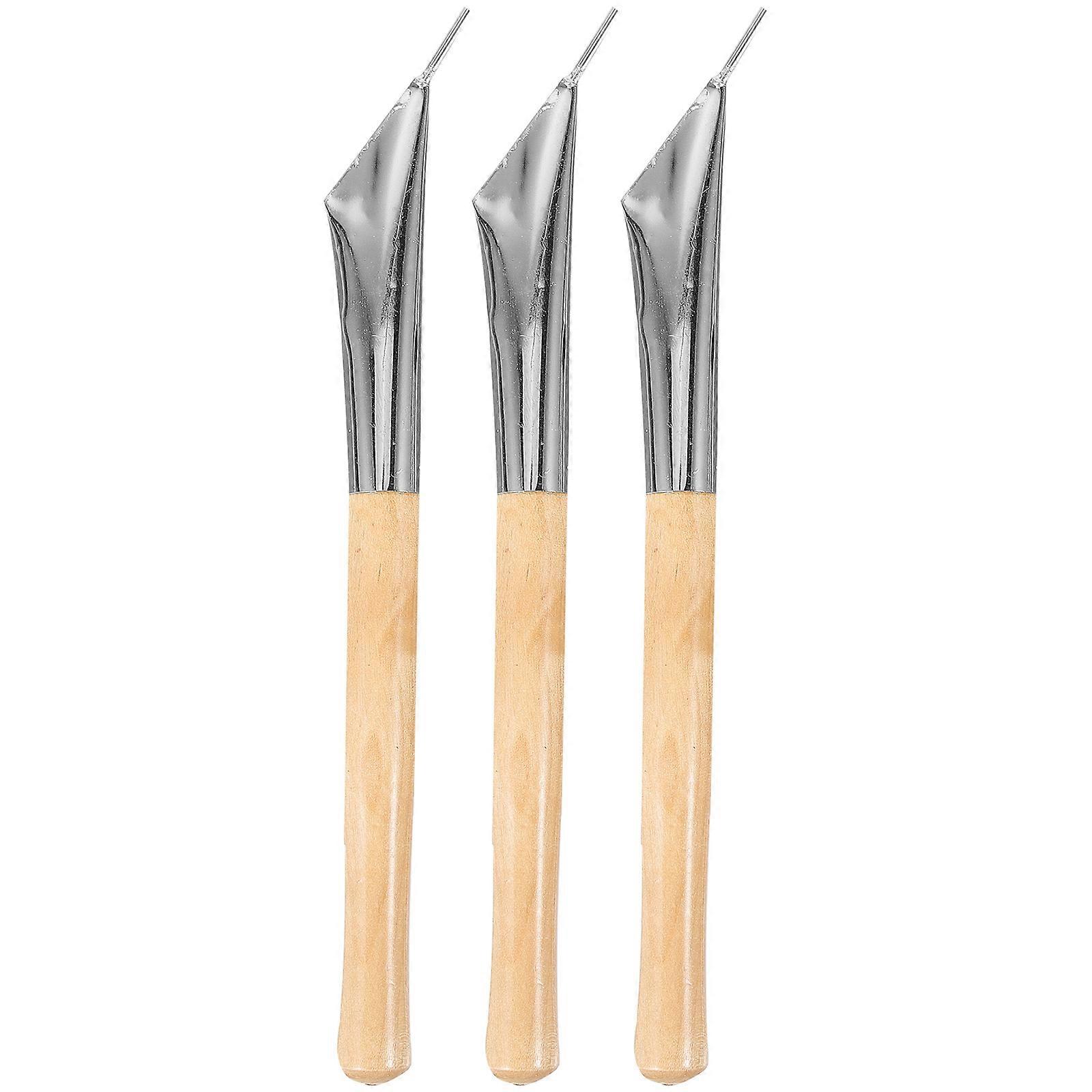 3PCS Batik Tool Carve Artwork Paint Pen DIY Clay Tools
