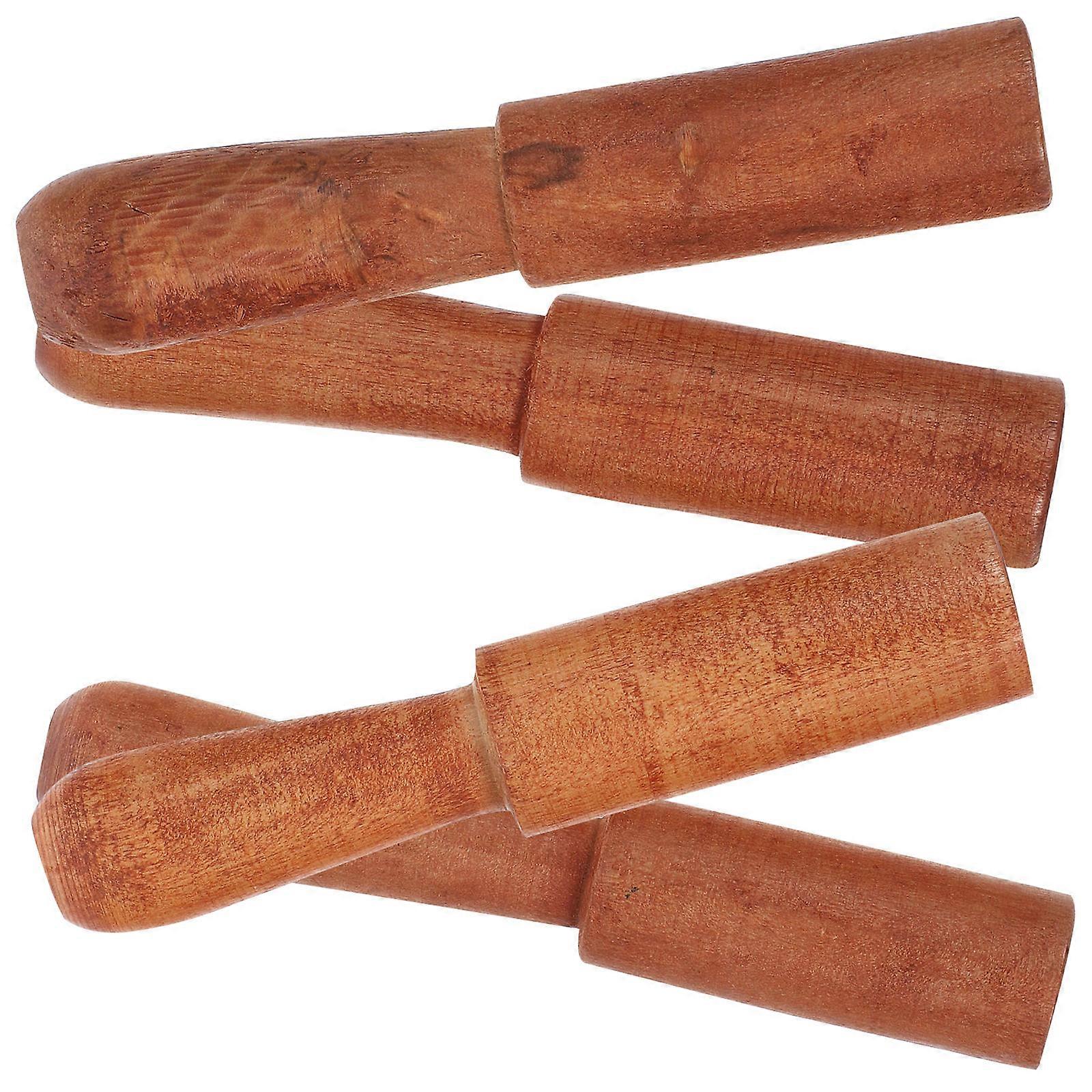 4 Pcs Nepalese Buddha Sound Bowl Sticks Chanting Bowl Accessory Sticks