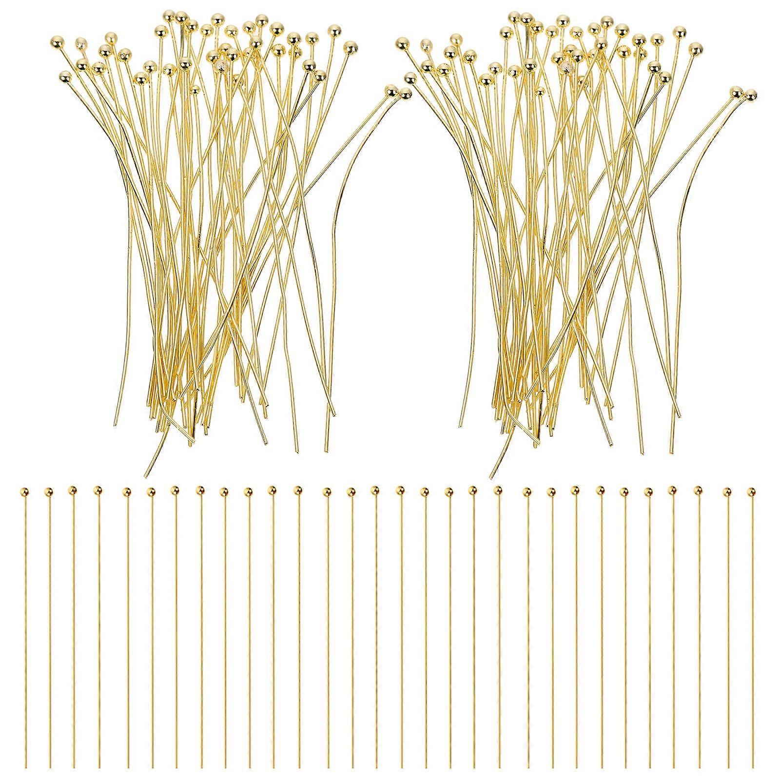 100pcs Round Head Ball Pins Jewelry Making Ball pins Earring Bracelet Making Accessories