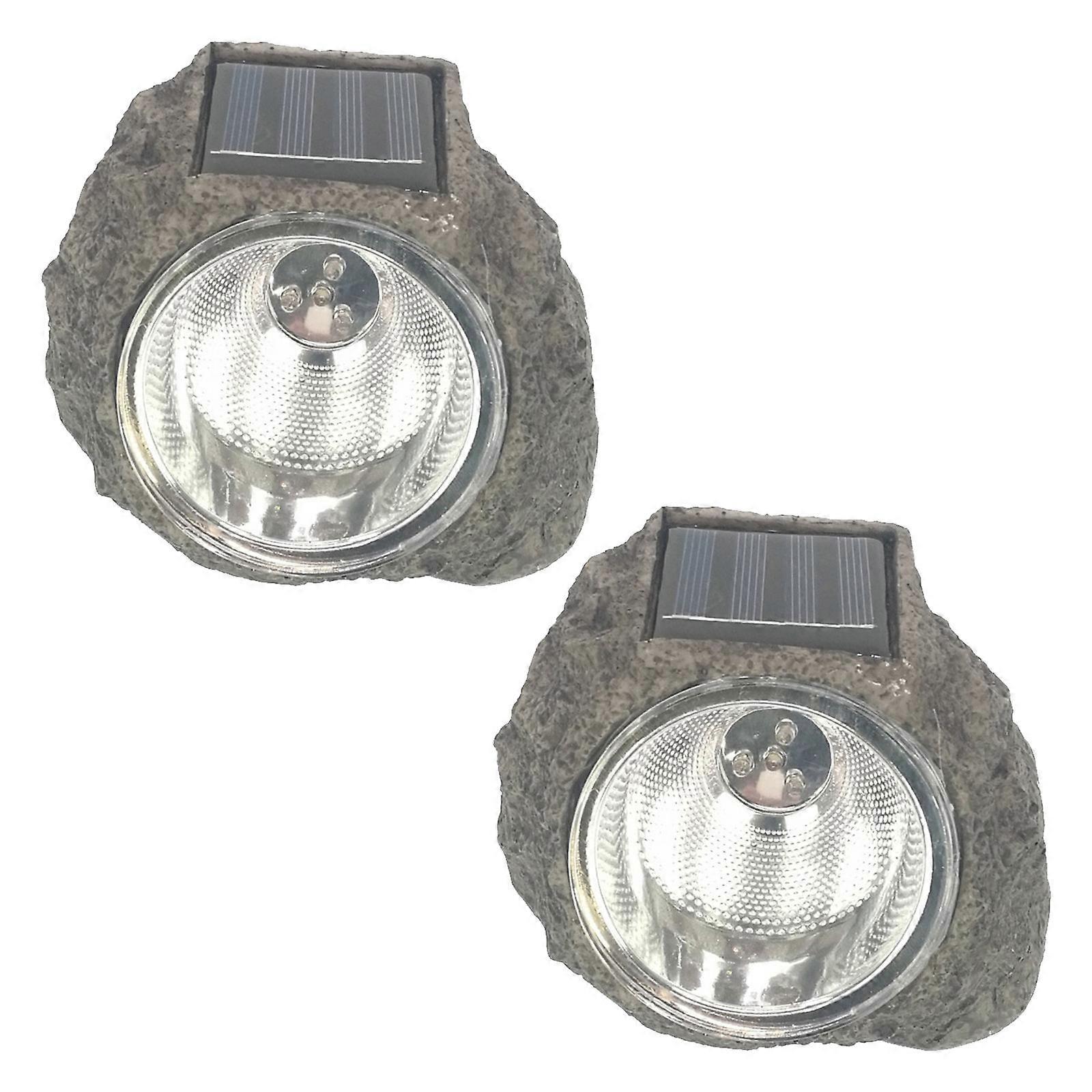 Garden Projector Lights Light Ip44 Waterproof 6000-7000k Color Temperature Plastic Material 2Pcs