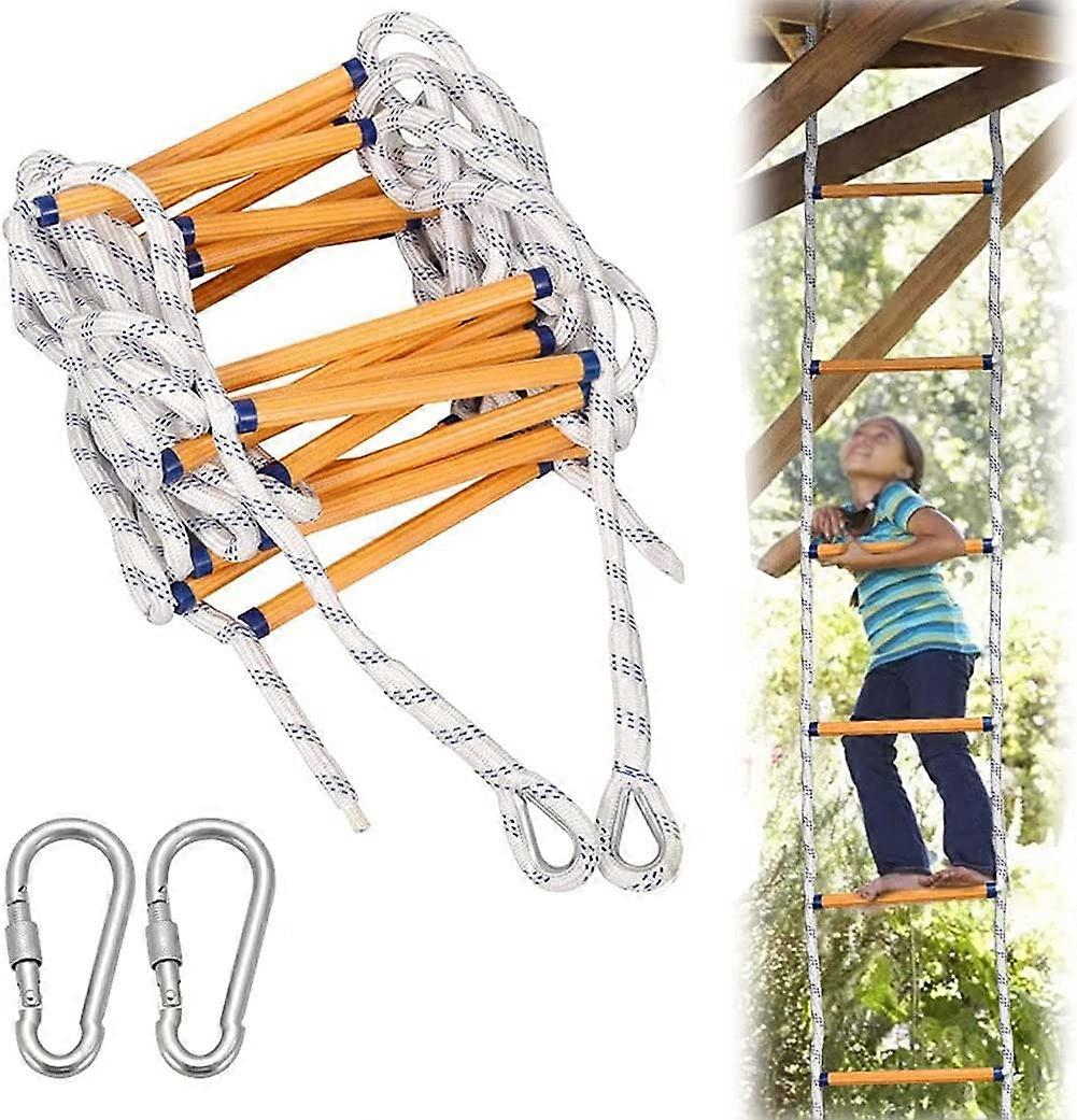 Emergency Leader for Fire Brigade – 18m Soft Safety Ladder for Climbing, Rescue, and Outdoor Work – Durable and Portable Emergency Aid Tool