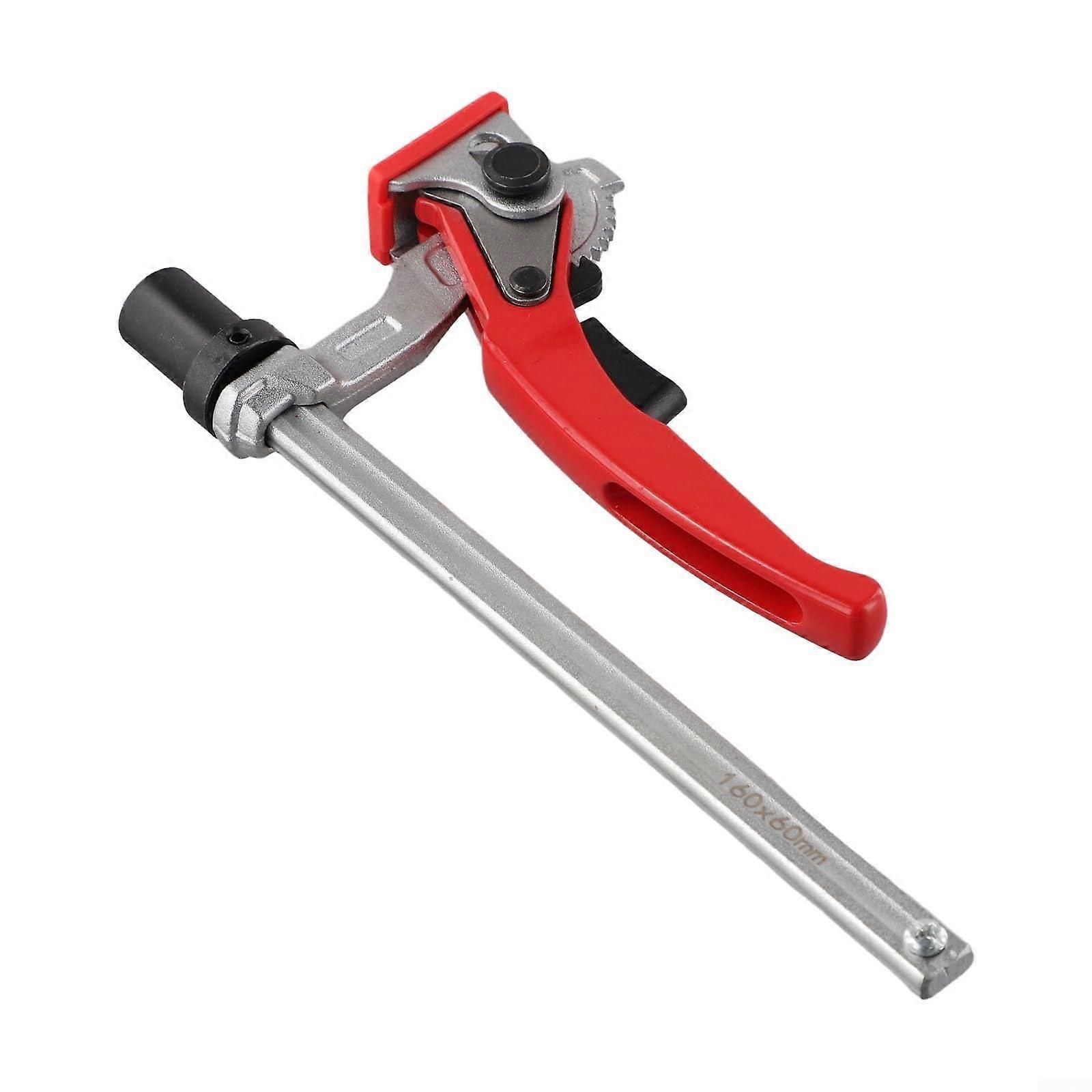 Ratchet Mechanism Clamp for Woodworking 3/4 Inch Dog Holes 20 mm, Adjustable Wood Clamping Device, Durable, Precise