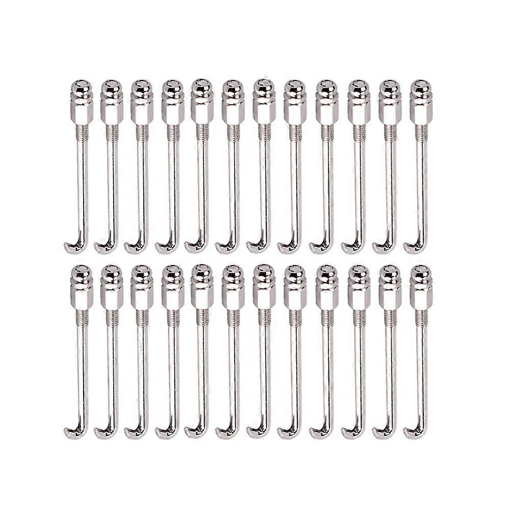 Adjustable Banjo Hook Silver Traditional Music Practice Performance 24Pack