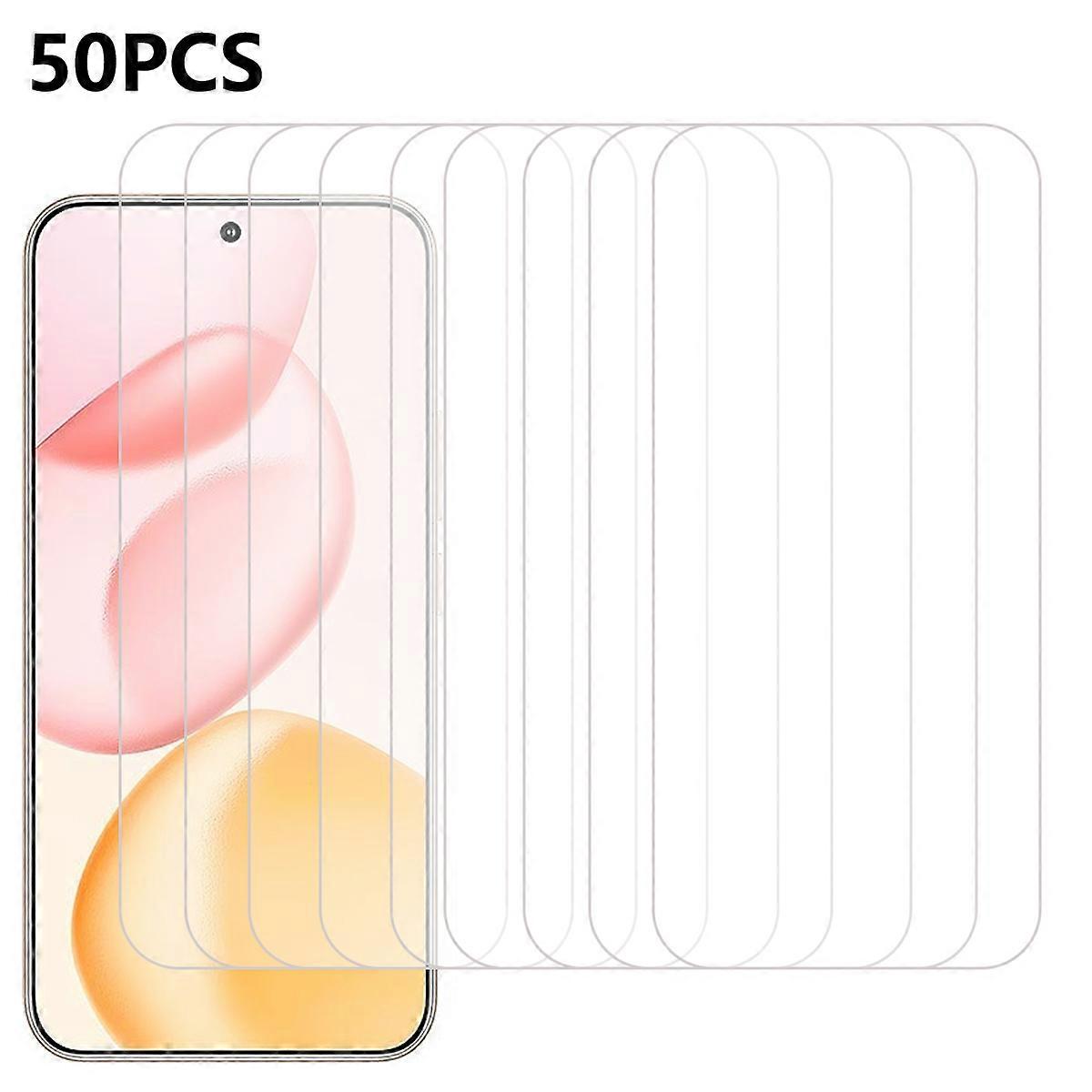 TKdaddy 50個For Honor 400 5G(グローバル)スクリーンプロテクター傷防止強化ガラスフィルム