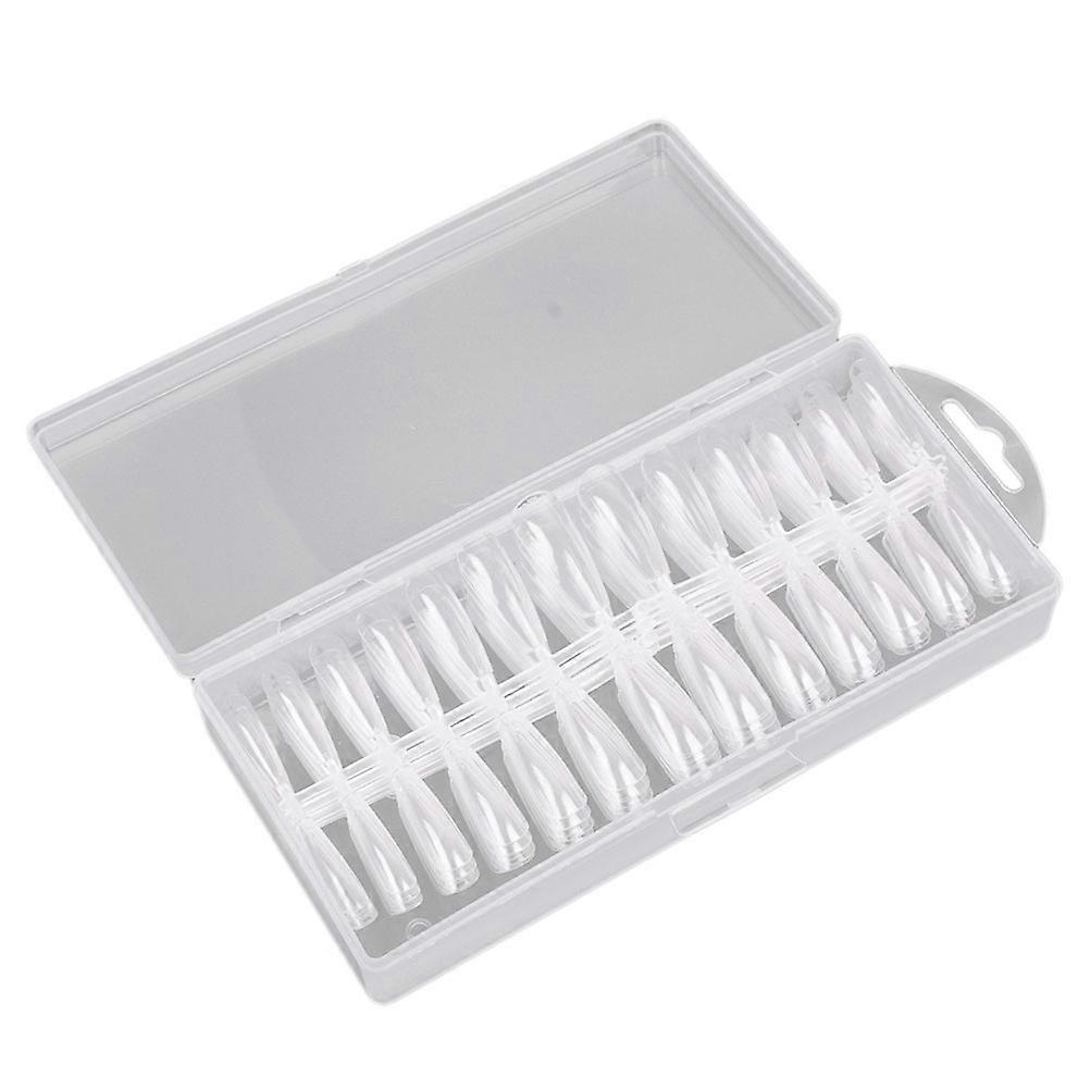 It sounds like you're describing a type of artificial nail product. Here's a refined and professional description based on your input: