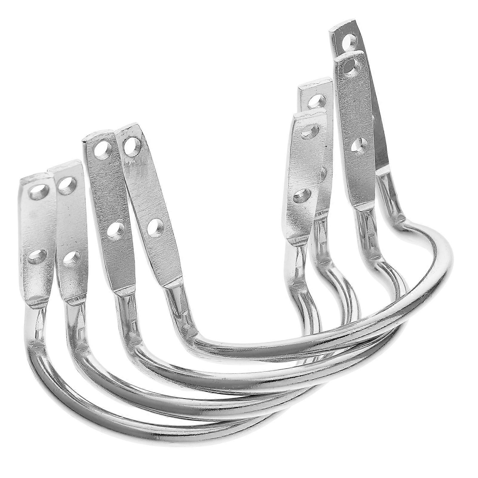 4pcs Heavy Duty Hammer Holder Replacement Hooks for Wall Mount Tool Storage, Garden Tools, Work Belts, Mallets