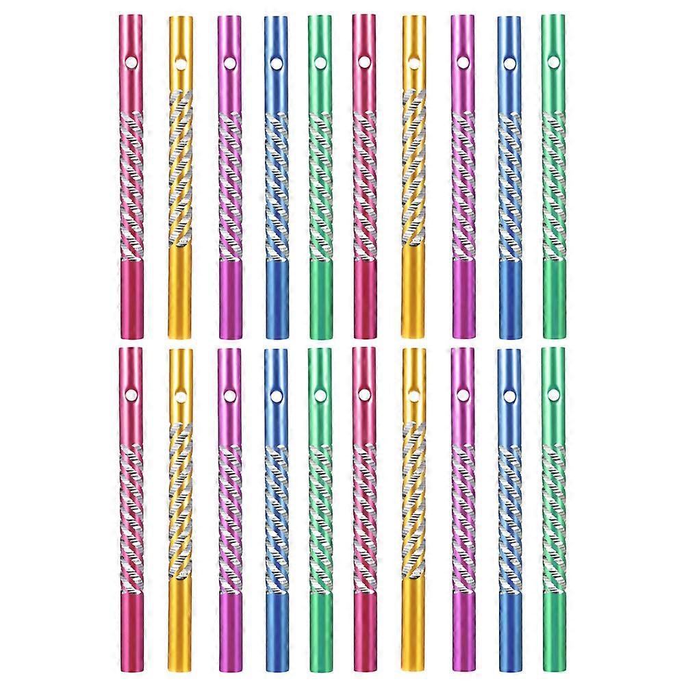 36PCS DIY Wind Chime Kit with Mixed Color Aluminum Tubes for Unique Handmade Wind Chimes – Ideal Crafting Supplies for DIY Enthusiasts