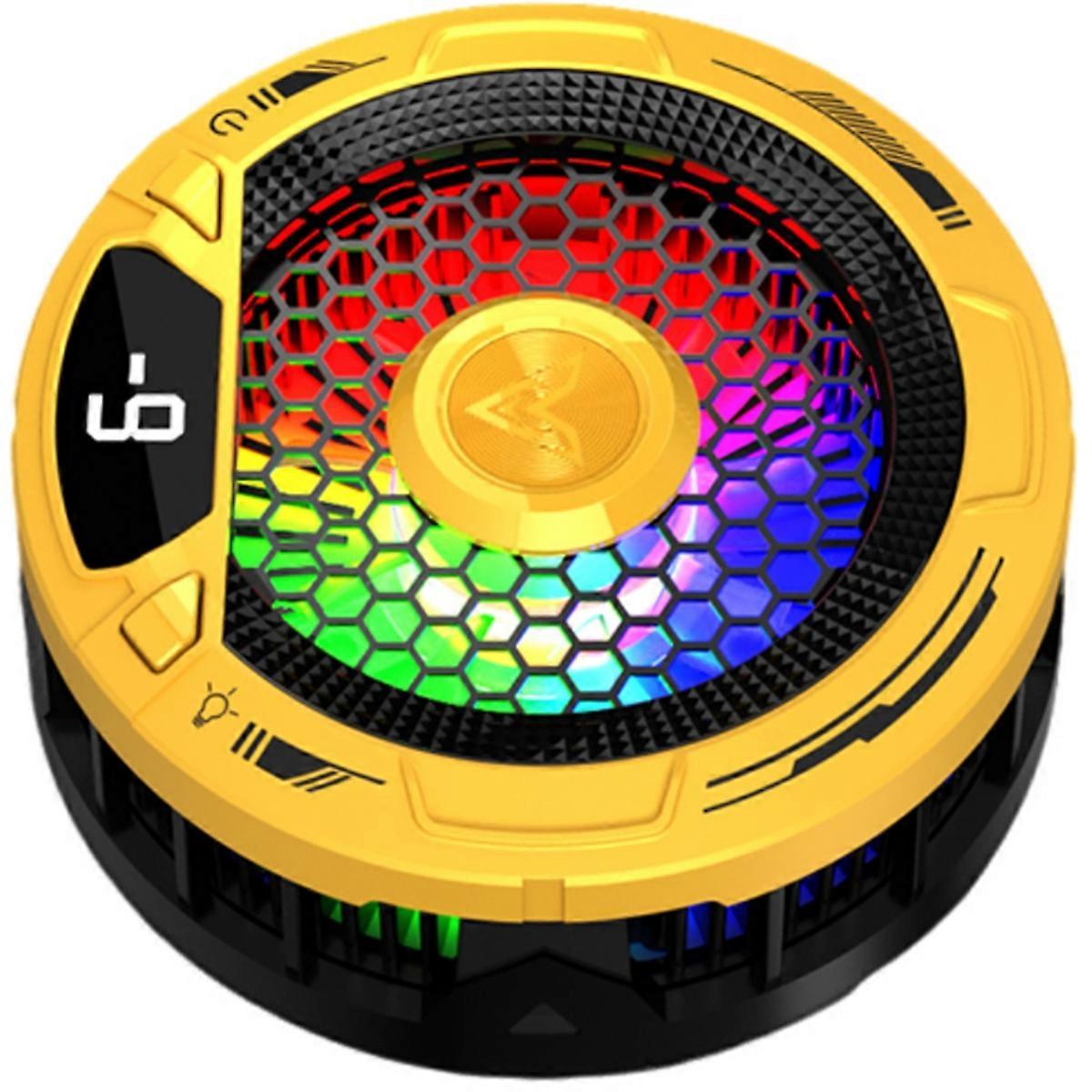 F36 Semiconductor Phone/Tablet Cooler 18W High-Speed Cooling Magnetic RGB Efficient Cooling for Gam