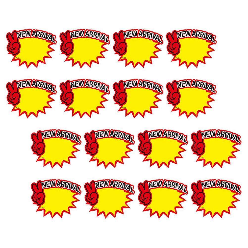 50pcs Blank Price Tags for Retail Shops & Events Attract Customers with Advertising Labels