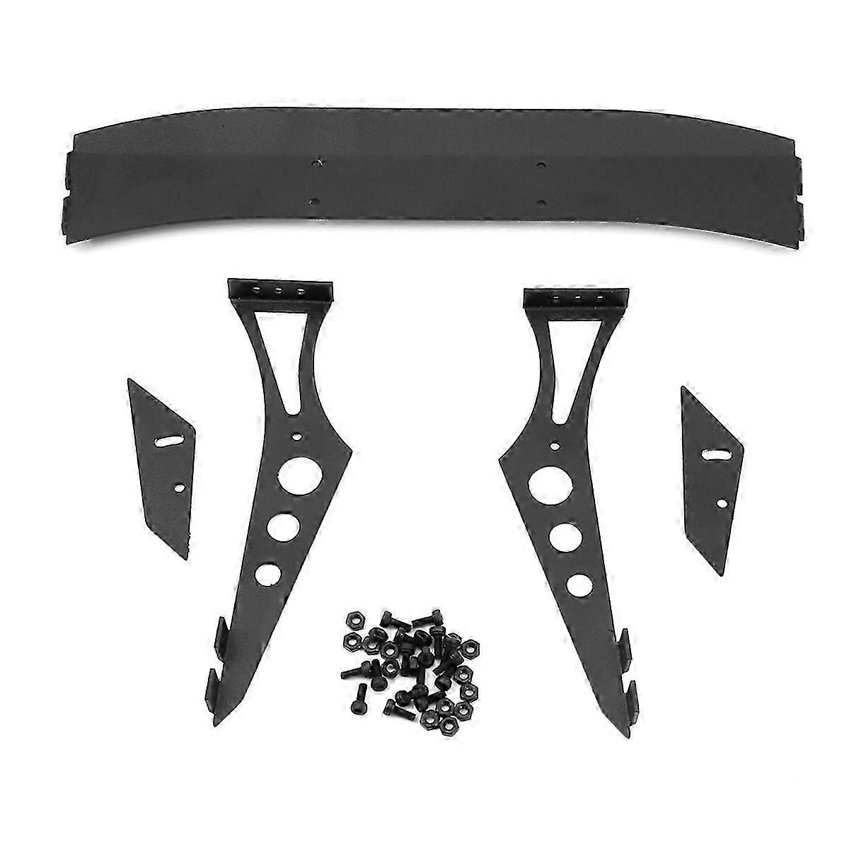 RC Rear Wing Tail Spoiler Kit for 1/10 RC TT02 TT01 FWO6 LC PTG PTG2