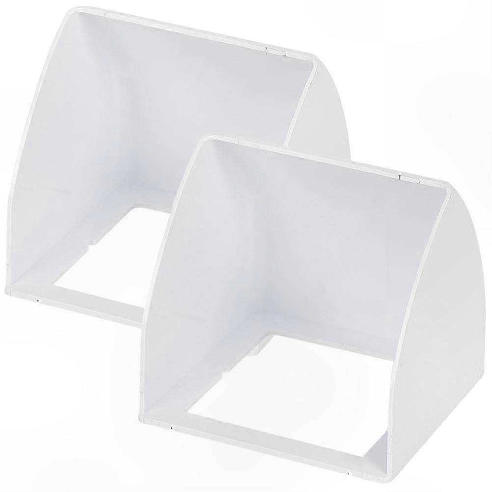 2-Pack Universal Doorbell Rain Cover Waterproof Protector for Outdoor Use