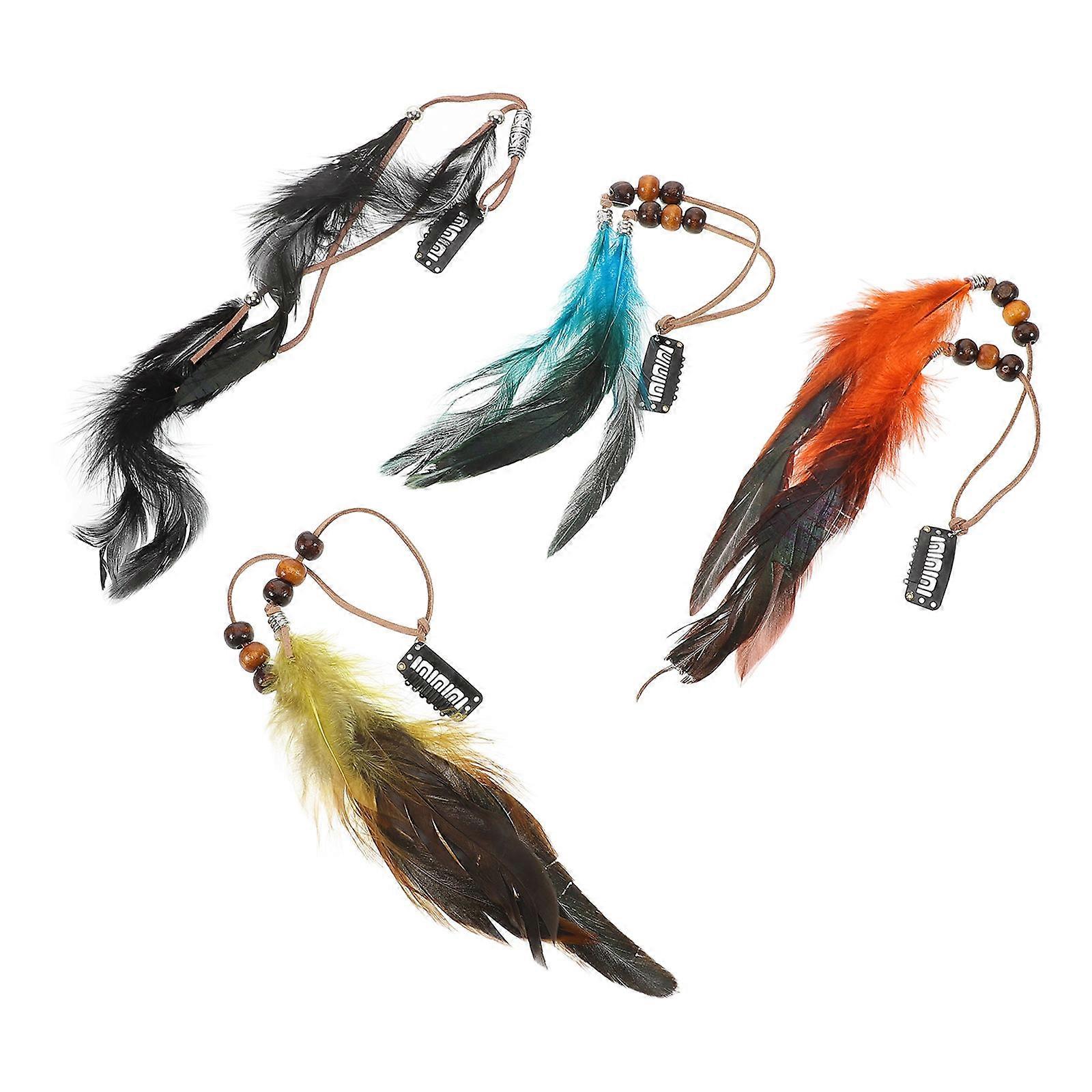 Crow Diadem Set with Boho Elements for Women, Suitable for Multiple Occasions
